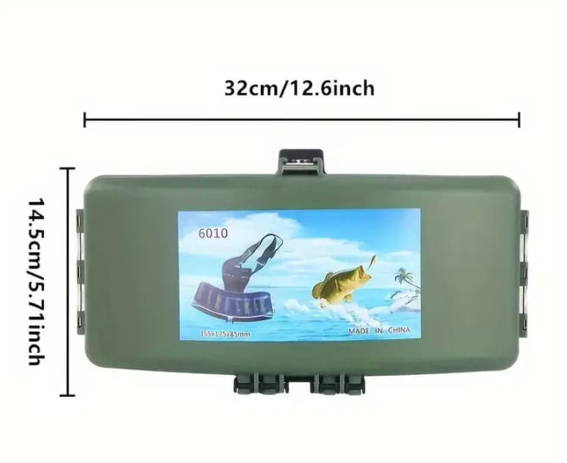 Kutija za ribolovce, za varalice (dolazi sa pojasom, nosi se oko struka)