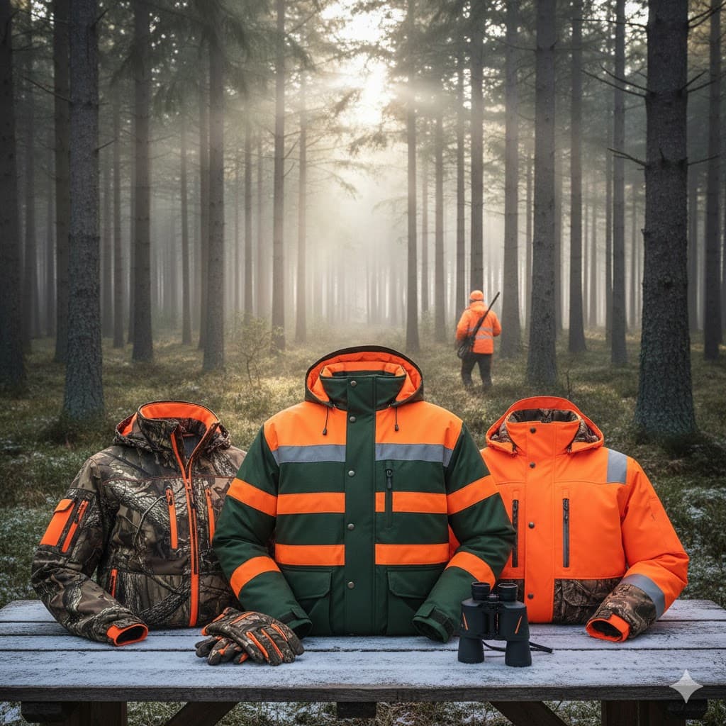 Lovačke jakne sa narandžastim detaljima: Zašto su obavezne za lov pogonom?
