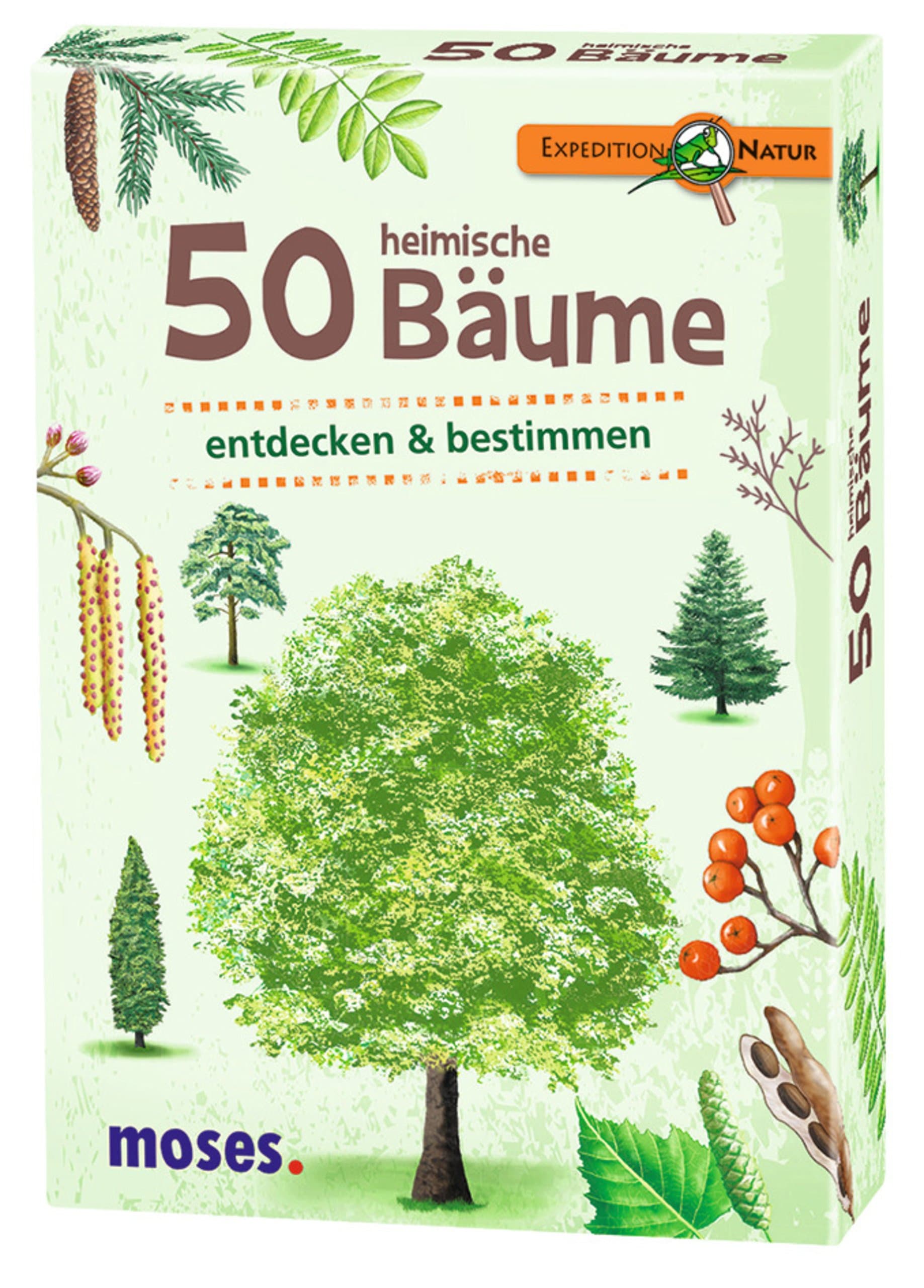 Moses Kartenspiel 50 heimische Bäume