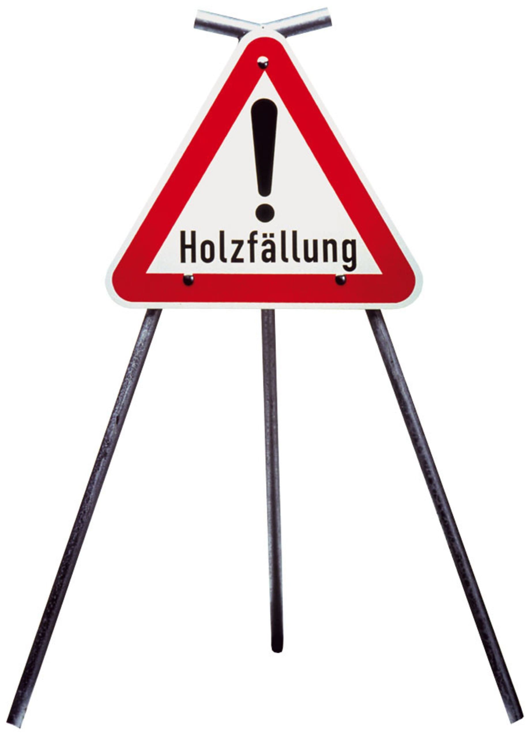Warnschilder Holzfällung