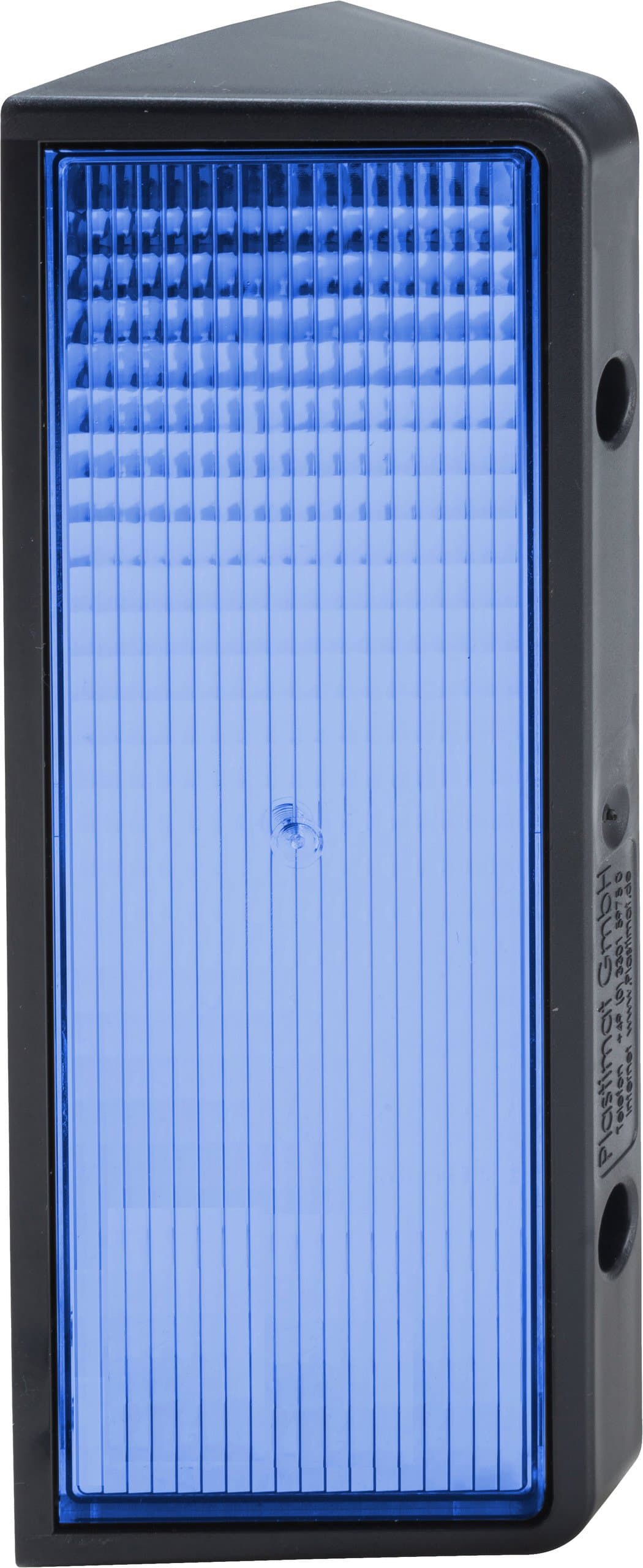 Wildwarn-Spiegelreflektor, blau