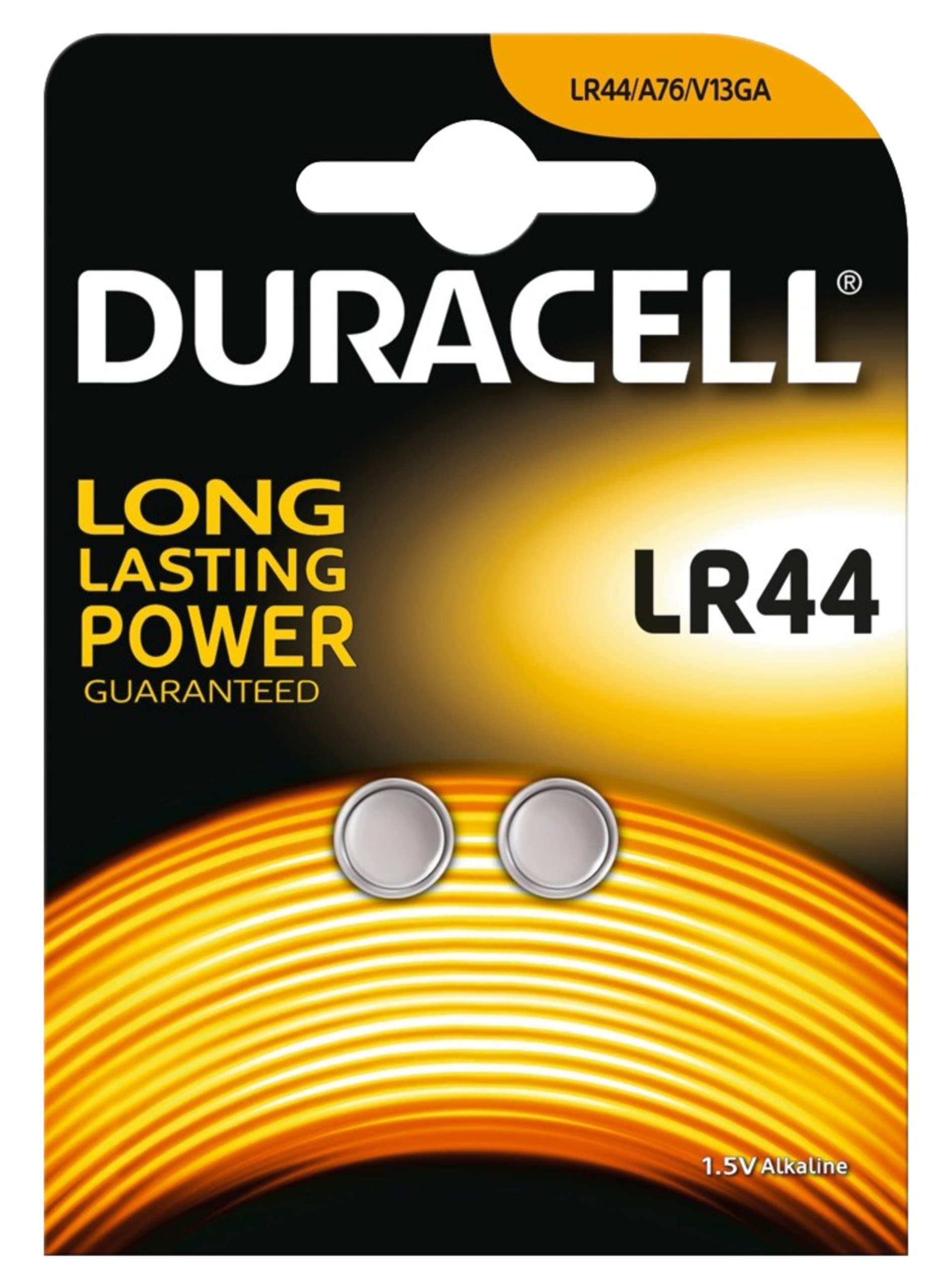 Duracell Knopfzelle LR44 IEC 1,5 V