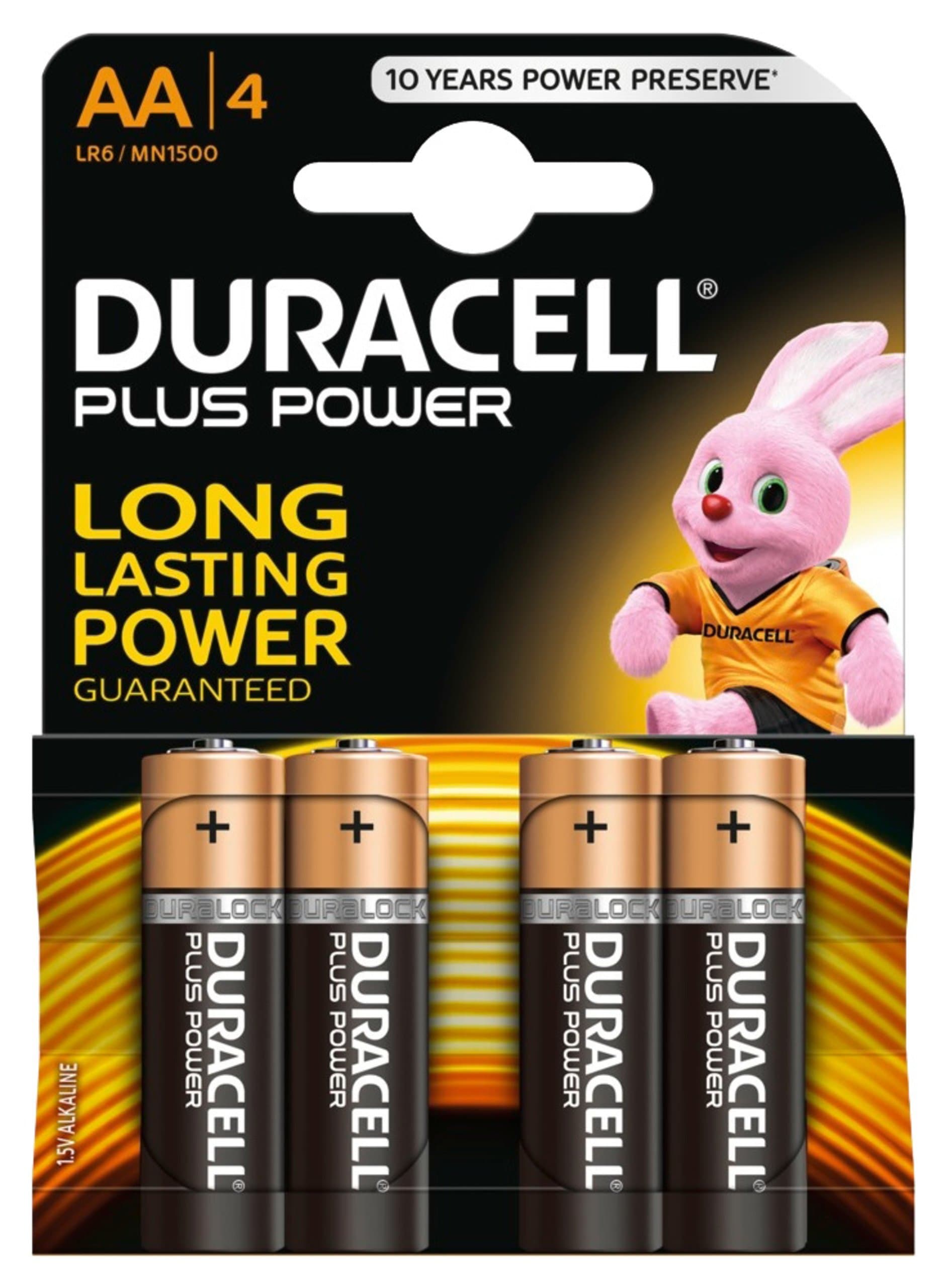 Duracell Batterien AA, LR06/MN1500 1,5 V