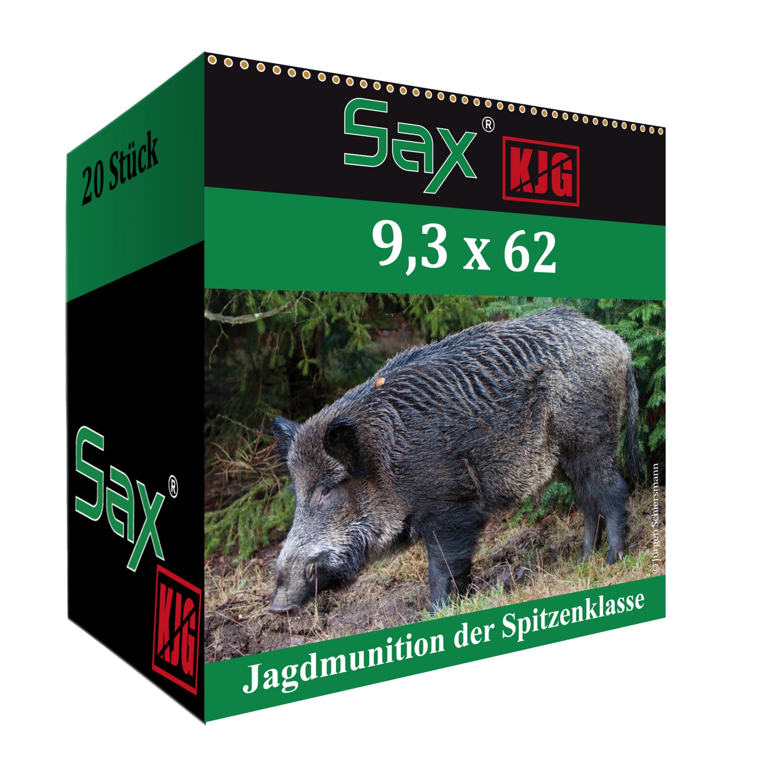 Sax Büchsenpatronen KJG-SR 9,3x62