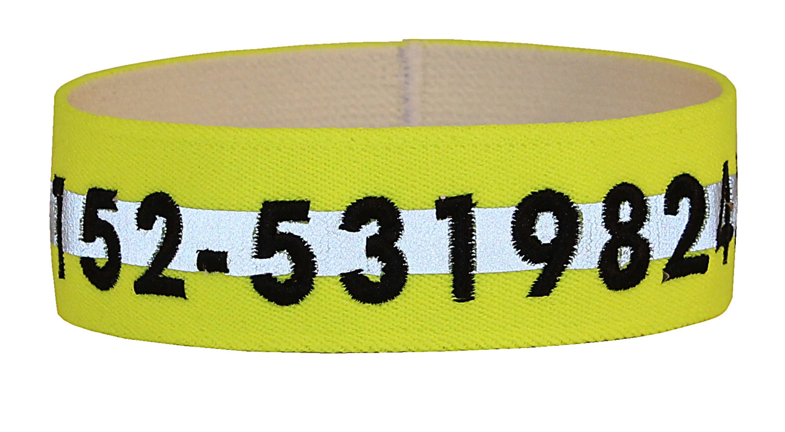 Schmale bestickte Signalhalsung