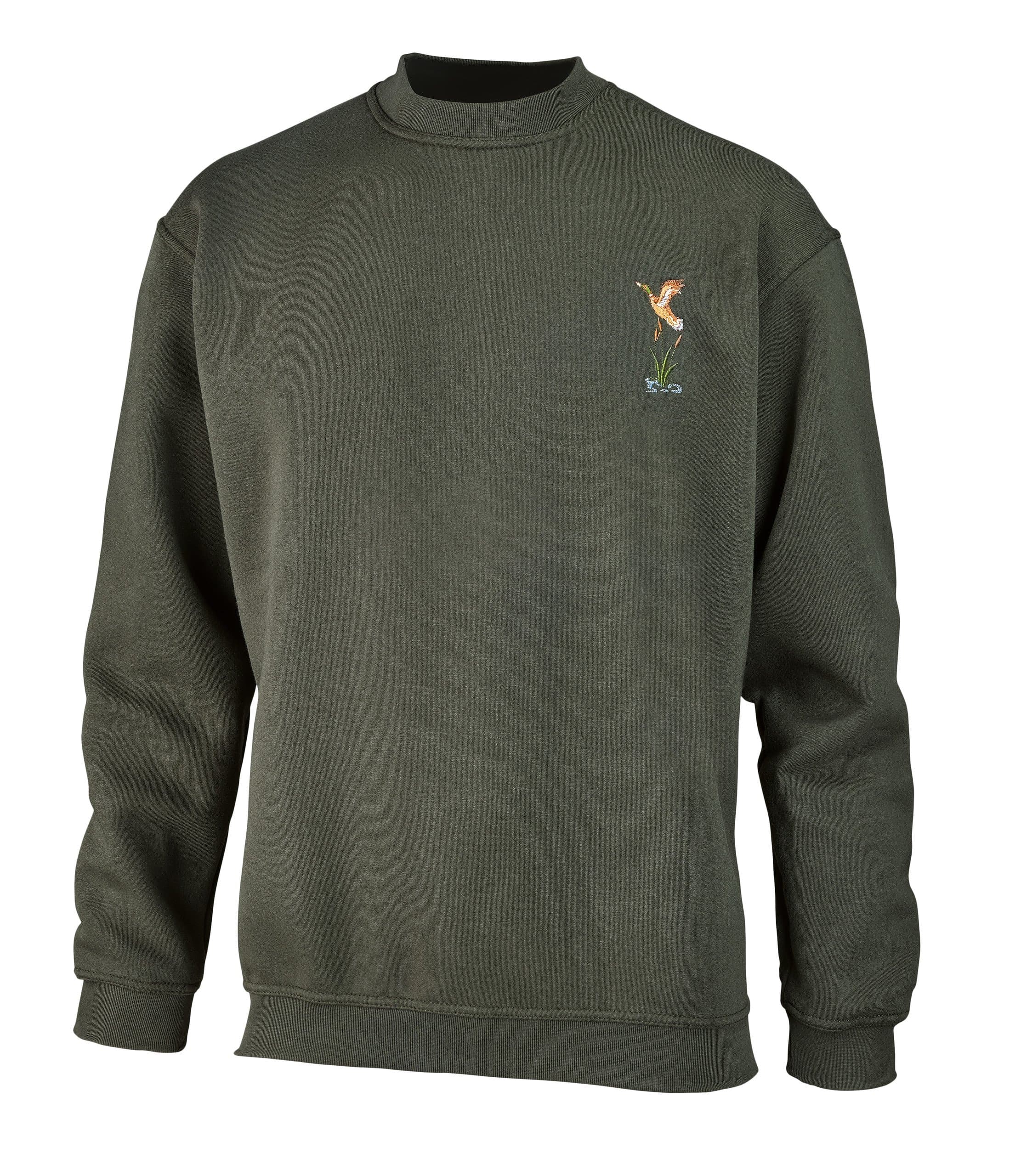 Hubertus Herren-Rundhals-Pullover