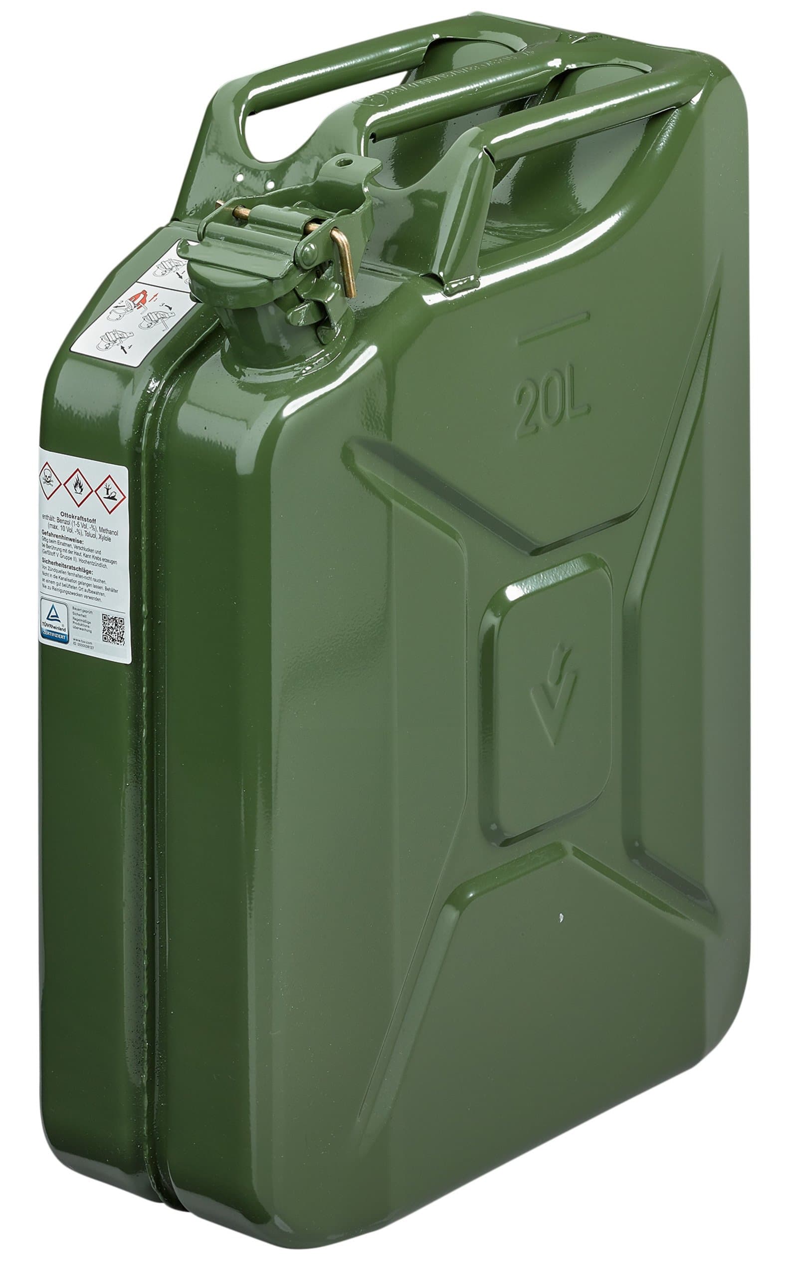 Stahlblech-Benzinkanister 20 l