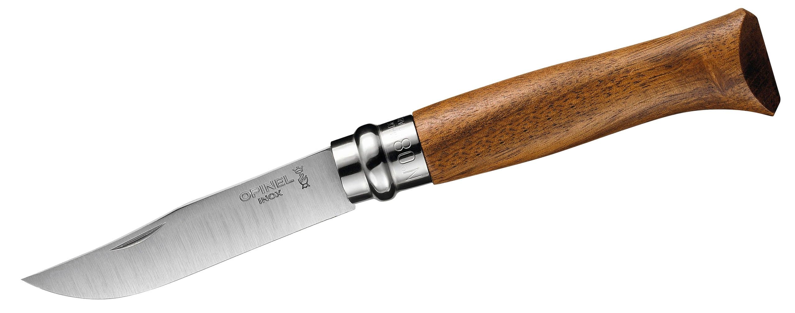 Opinel Messer Nr. 8 Walnuss