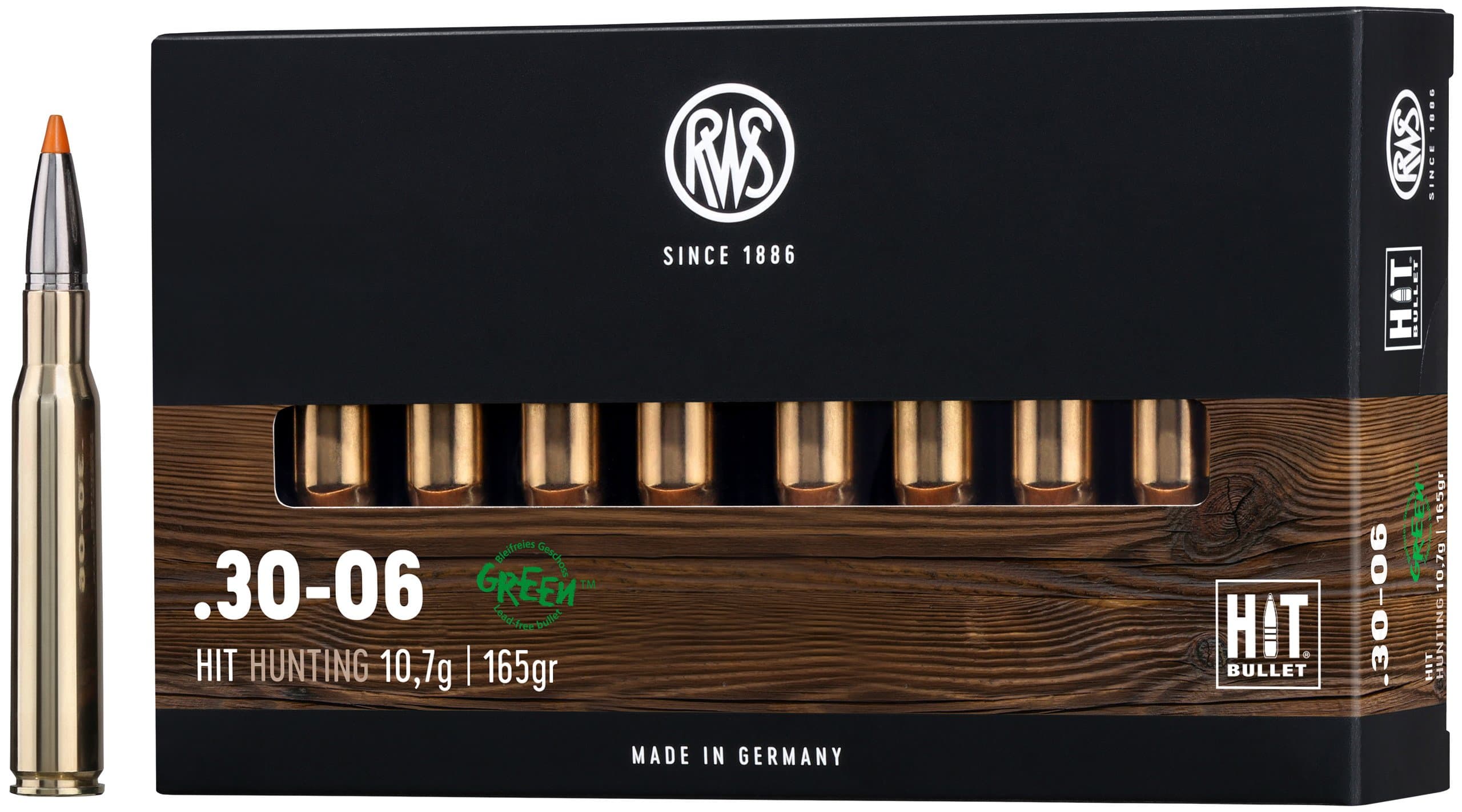 RWS Büchsenpatronen Hit .30-06 Spr.