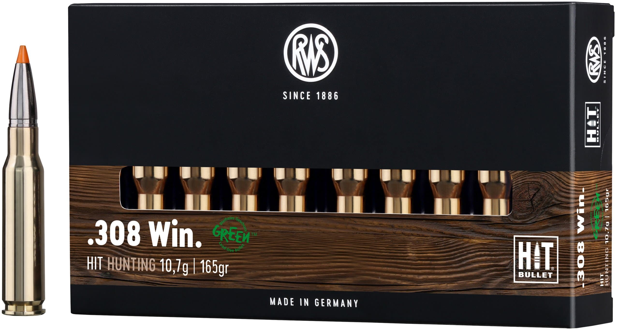 RWS Büchsenpatronen Hit .308 Win.