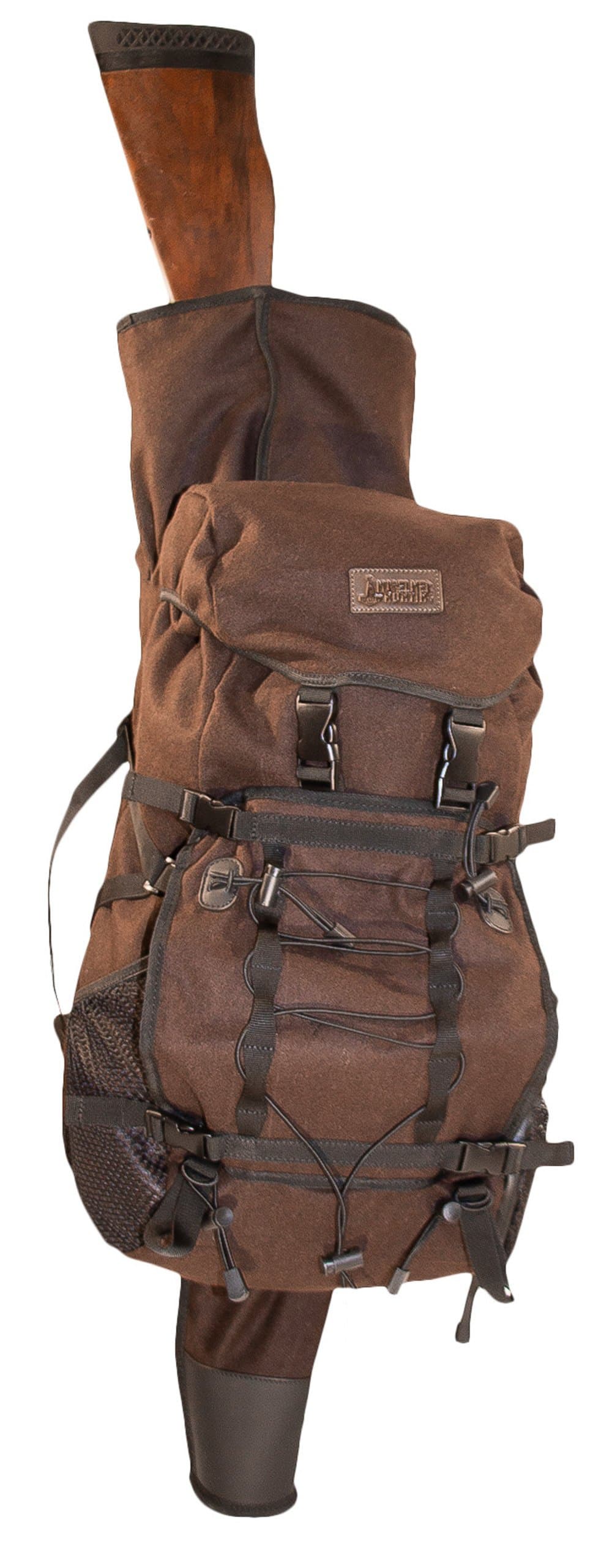 Mjoelner Hunting Loden-Rucksack Arild mit Gewehrtragesystem