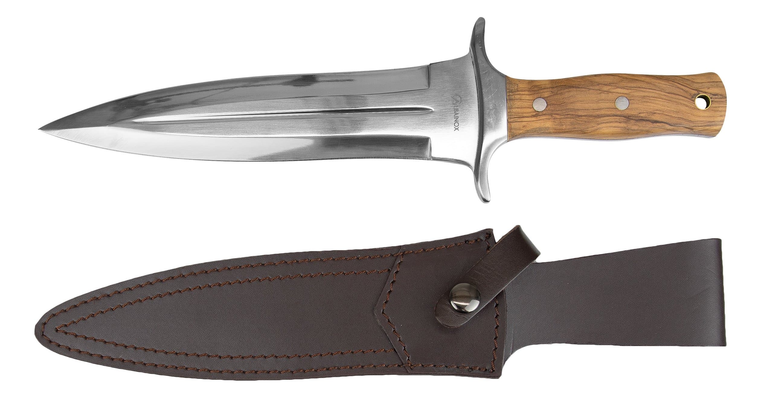 Guerreroknives Saufänger Olivenholz