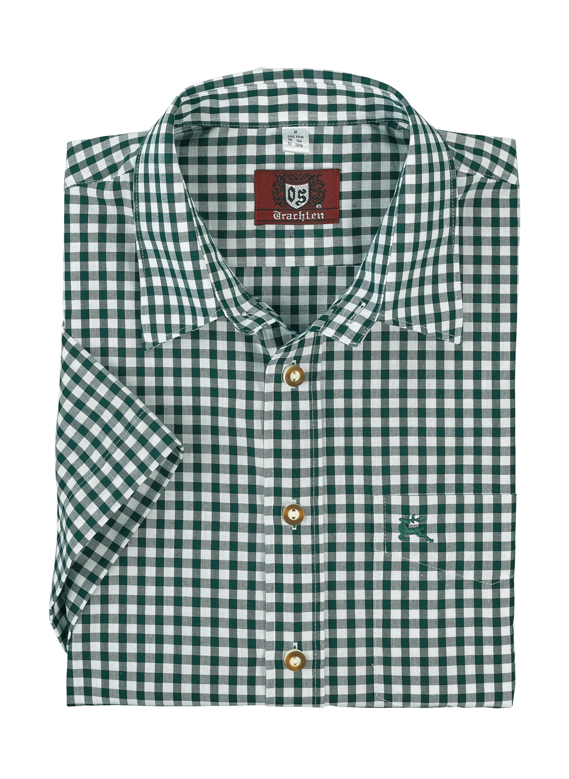 OS-Trachten Herren-Kurzarmhemd