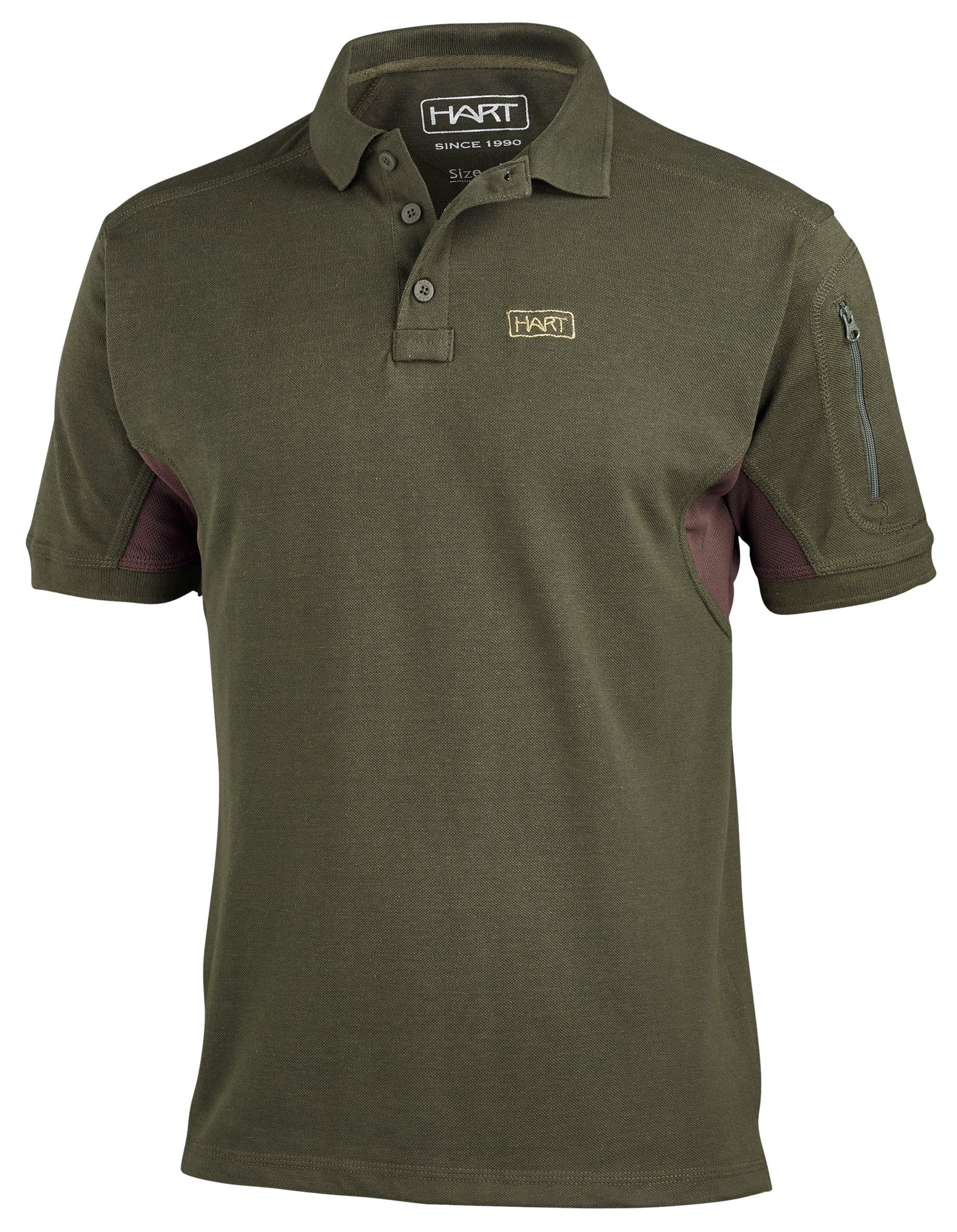 Hart Herren-Poloshirt Ivory