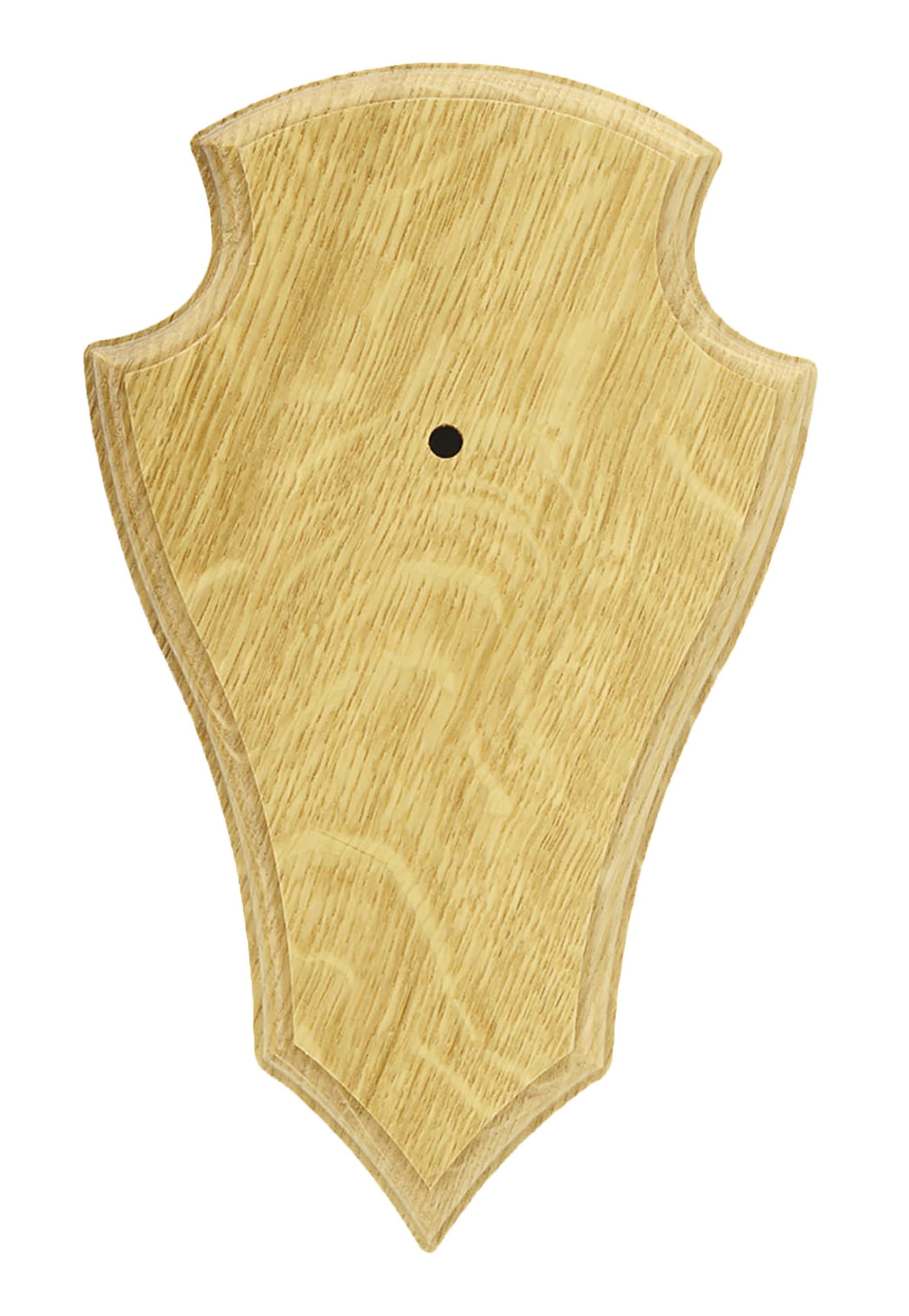 Gehörnbrettchen II hell mit Klammern