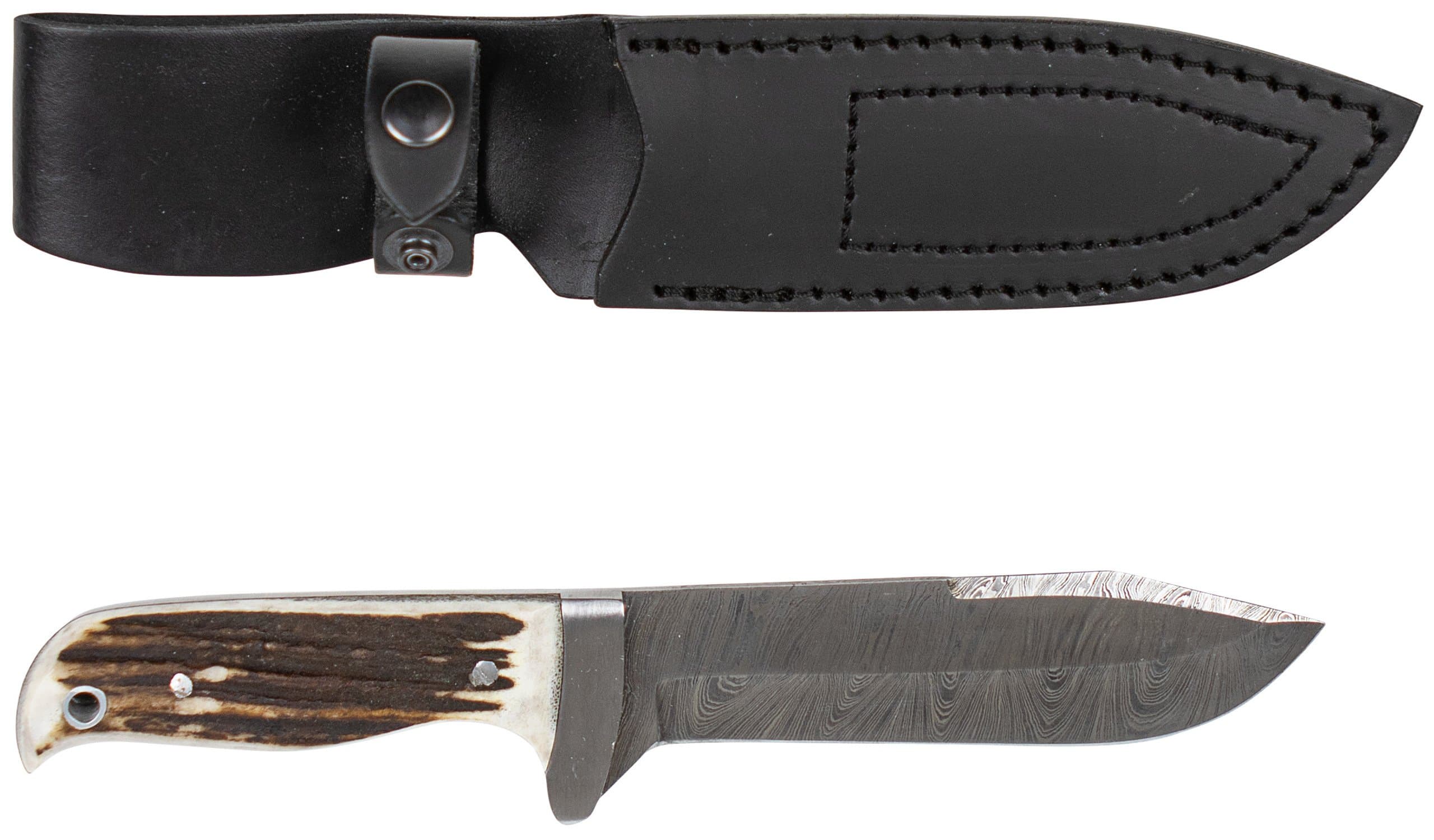 Nordforest Hunting Jagdmesser Damast