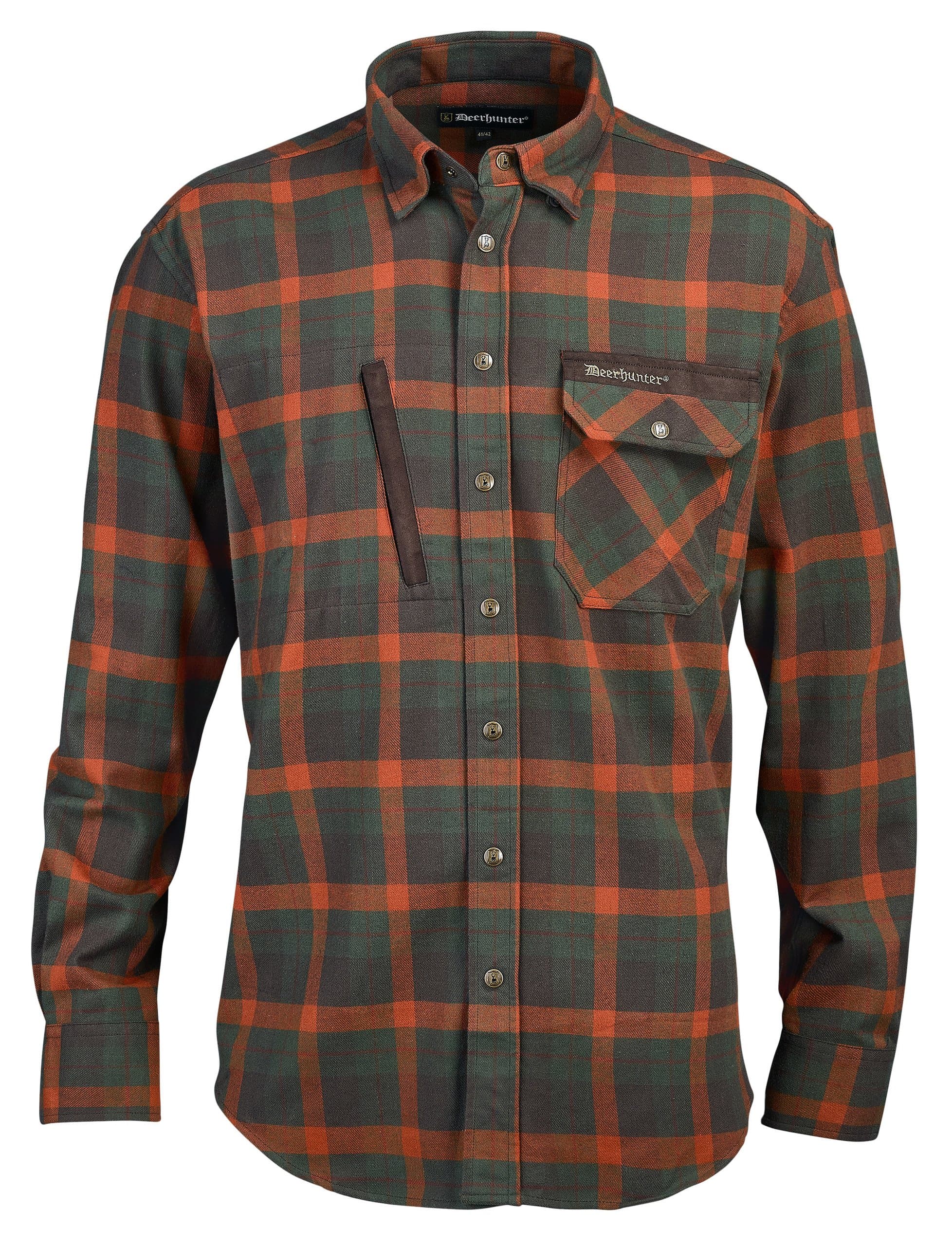 Deerhunter Herren-Langarmhemd Ethan