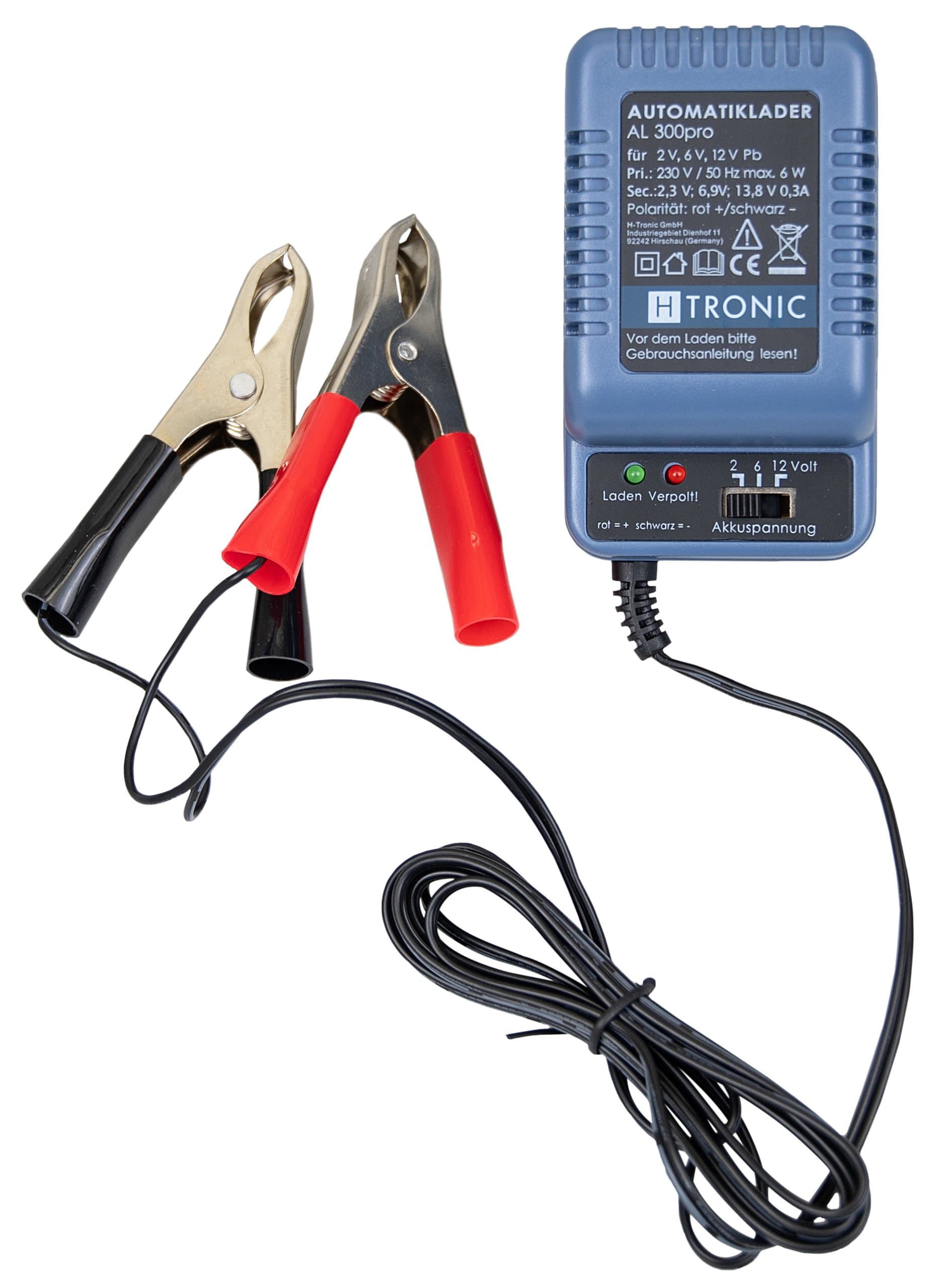 Ladegerät für Akkus 6-12 Volt