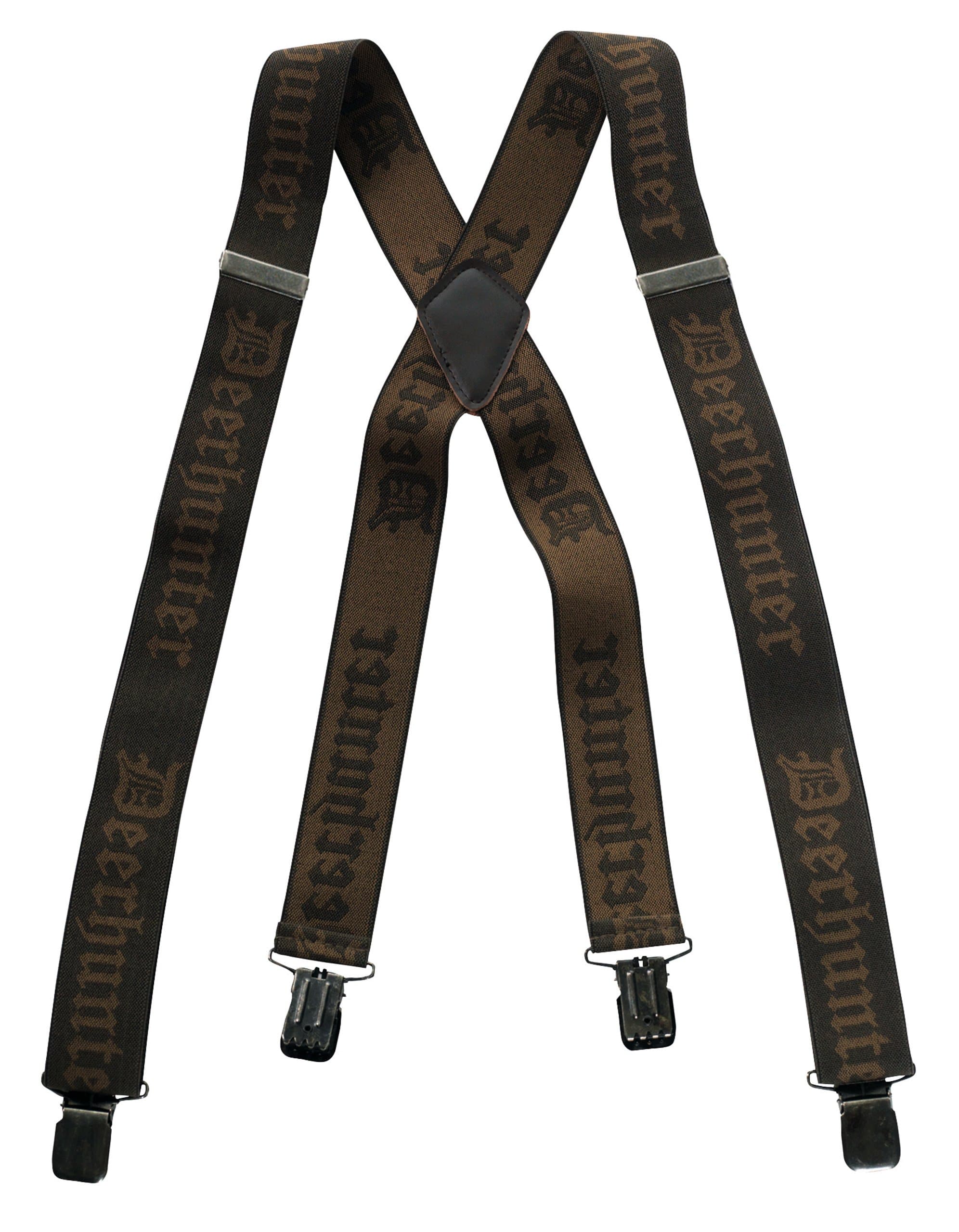 Deerhunter Hosenträger Logo mit Clips