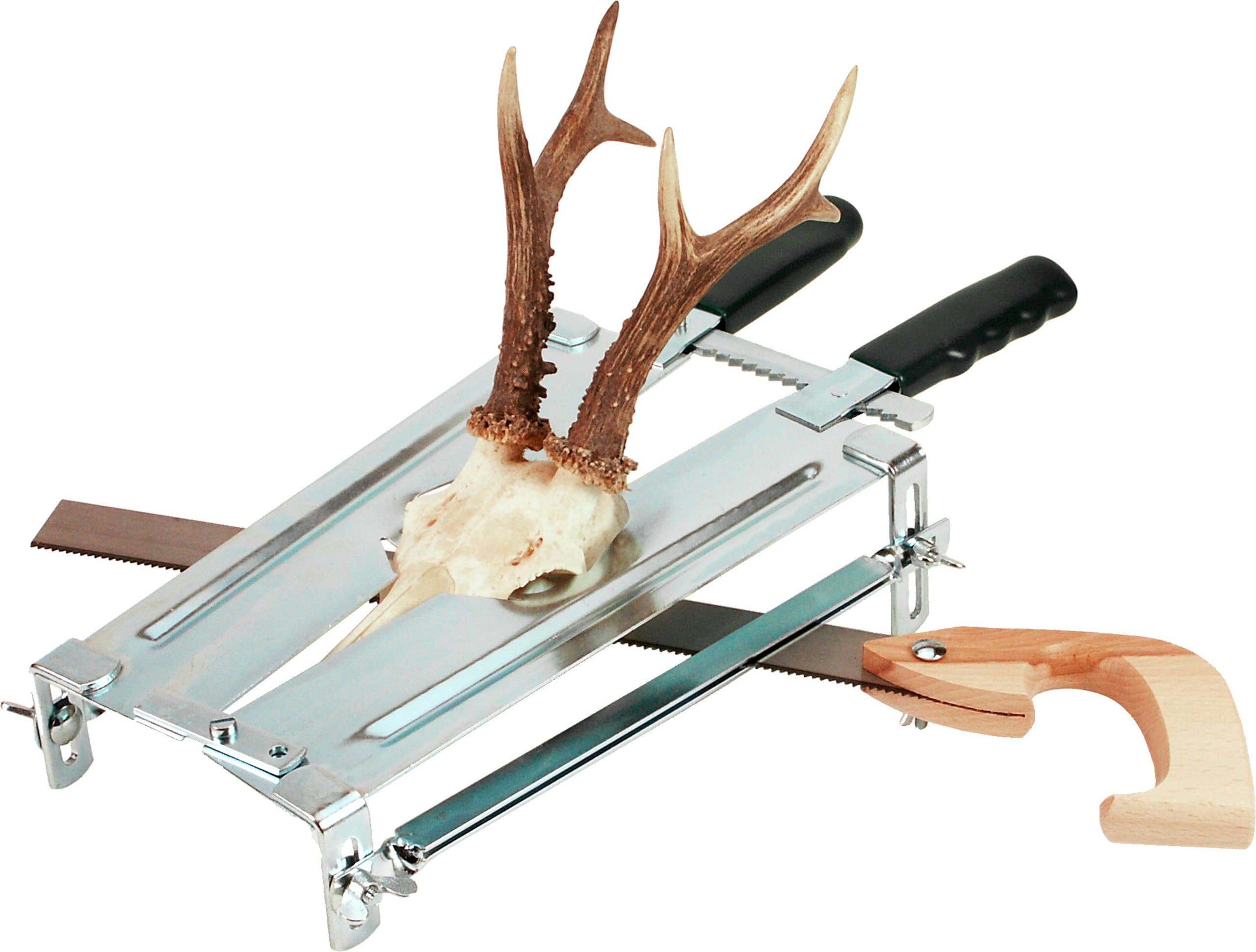 Gehörnsäge mit Abschlagvorrichtung