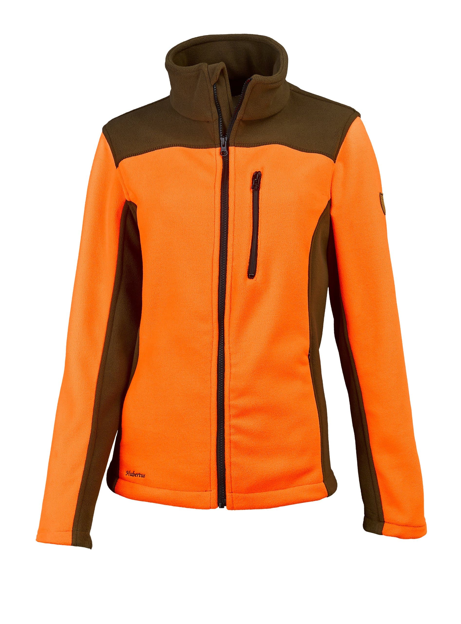 Hubertus Damen-Fleecejacke zweifarbig