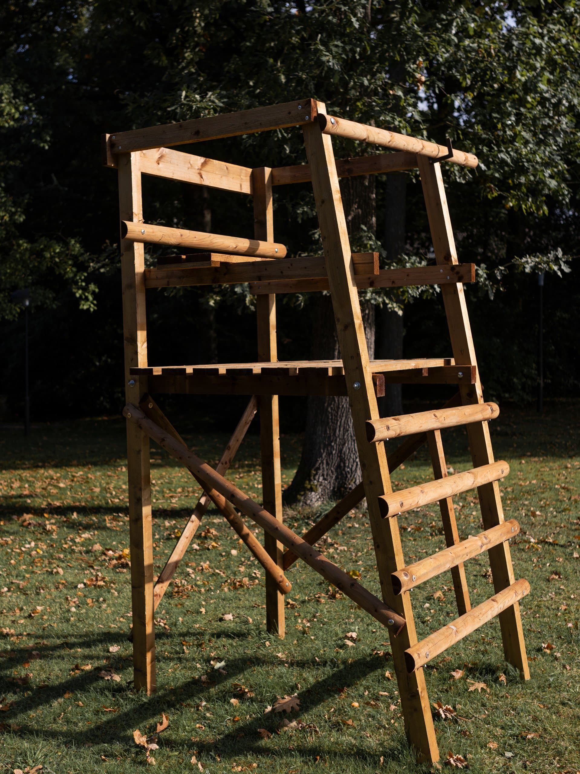 Jagdholz Drückjagdbock