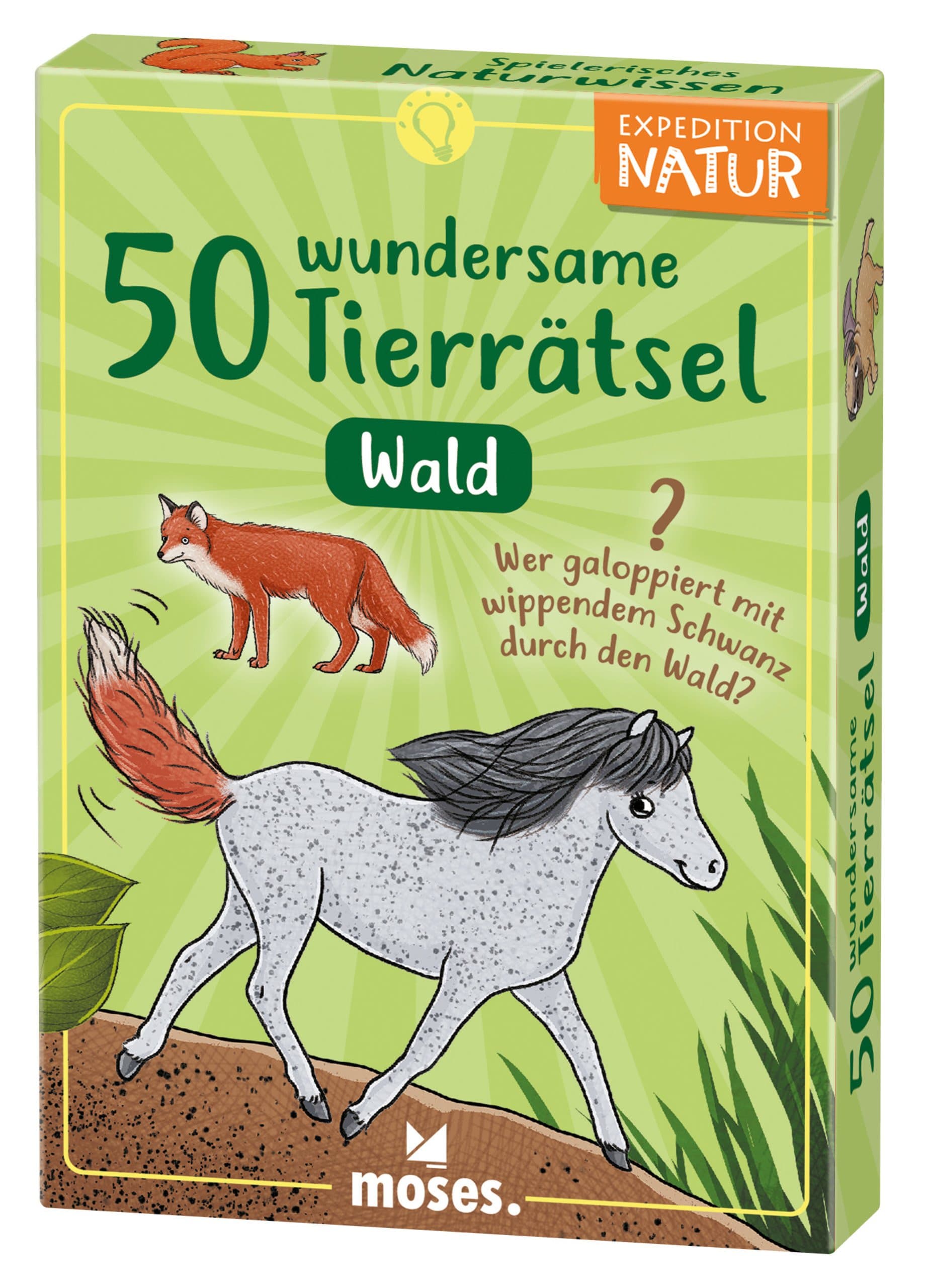 Moses 50 wundersame Tierrätsel Wald