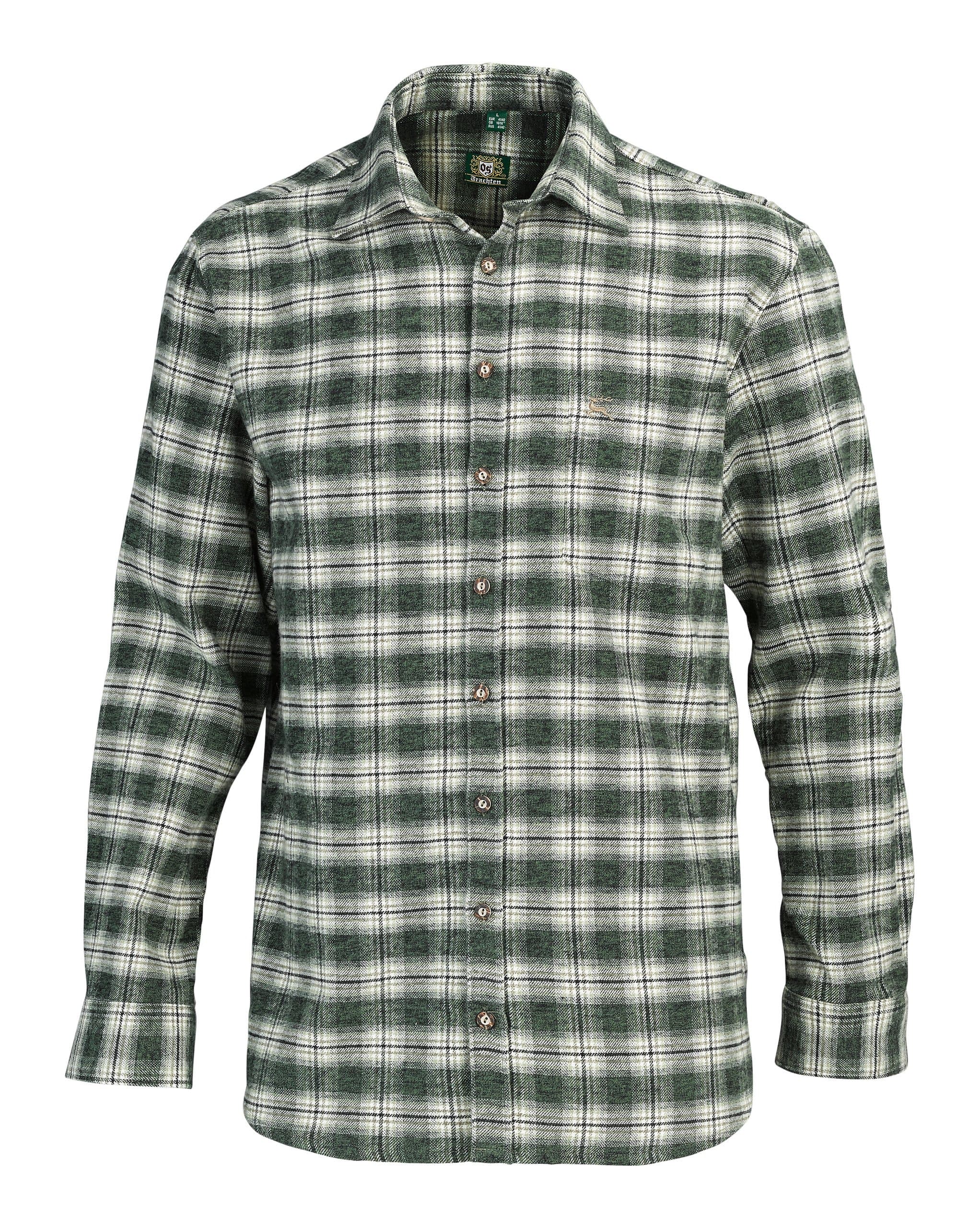 OS-Trachten Herren-Langarmhemd
