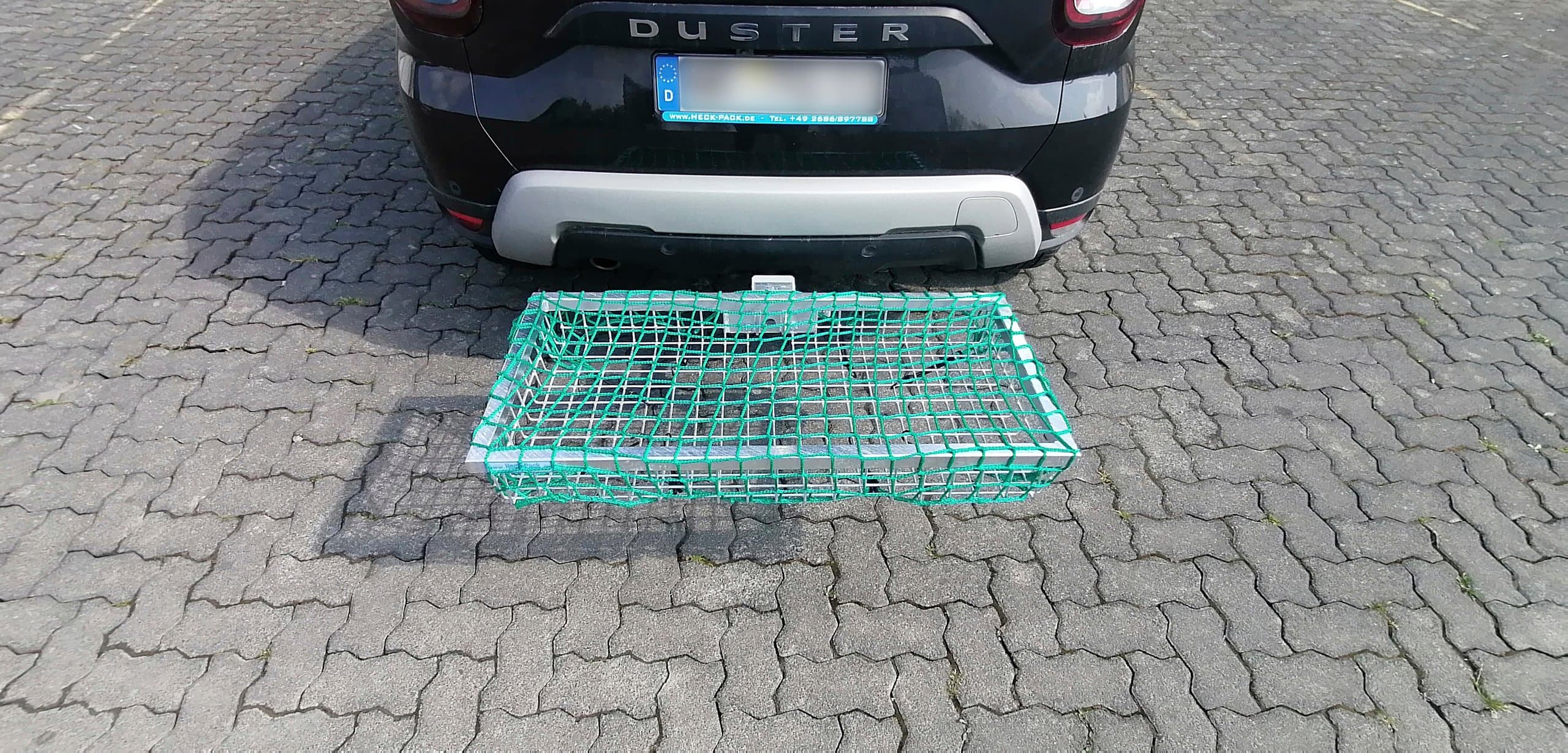 Heck-Pack Abdecknetz