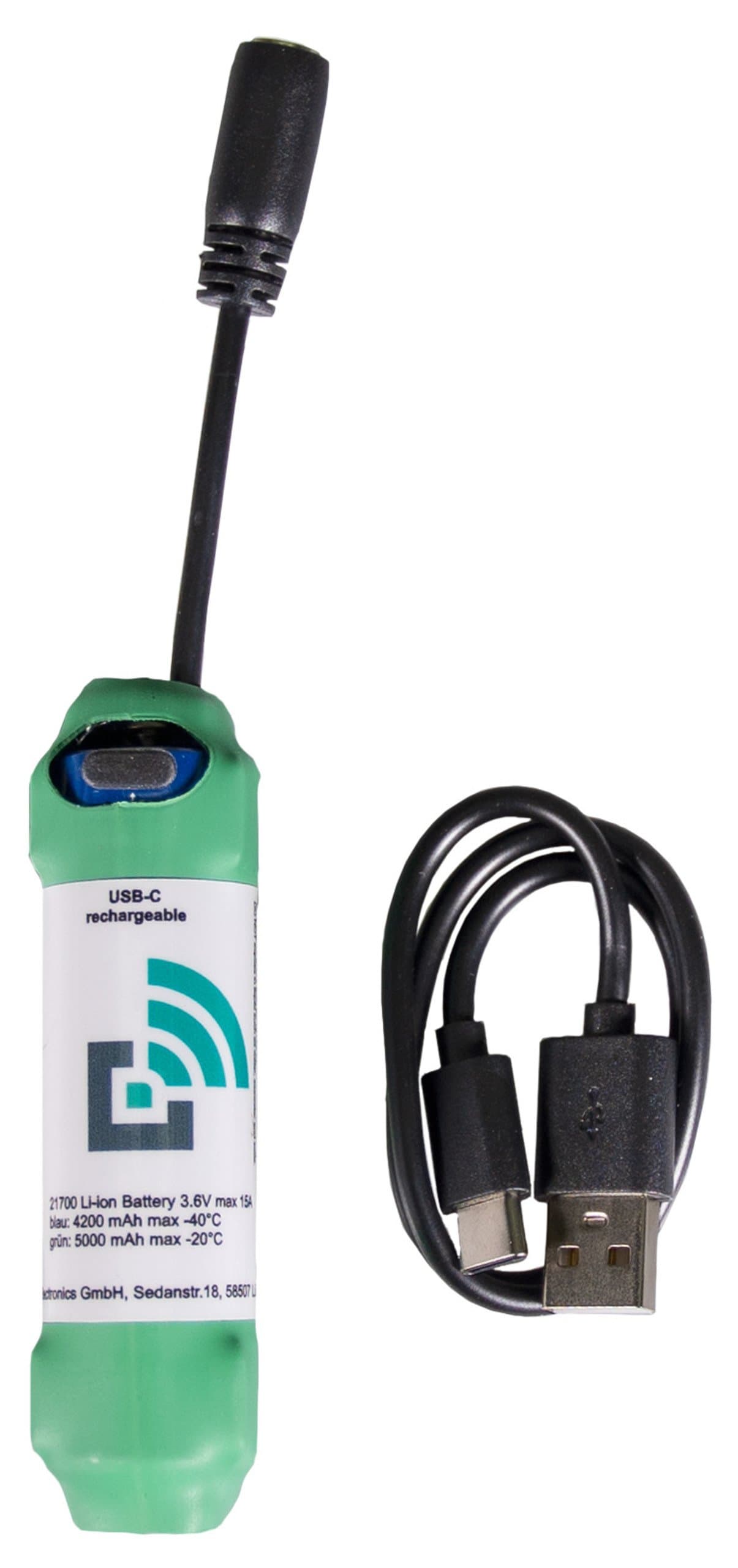 Trapmaster Ersatzakku für Melder mit schwarzem Hohlstecker