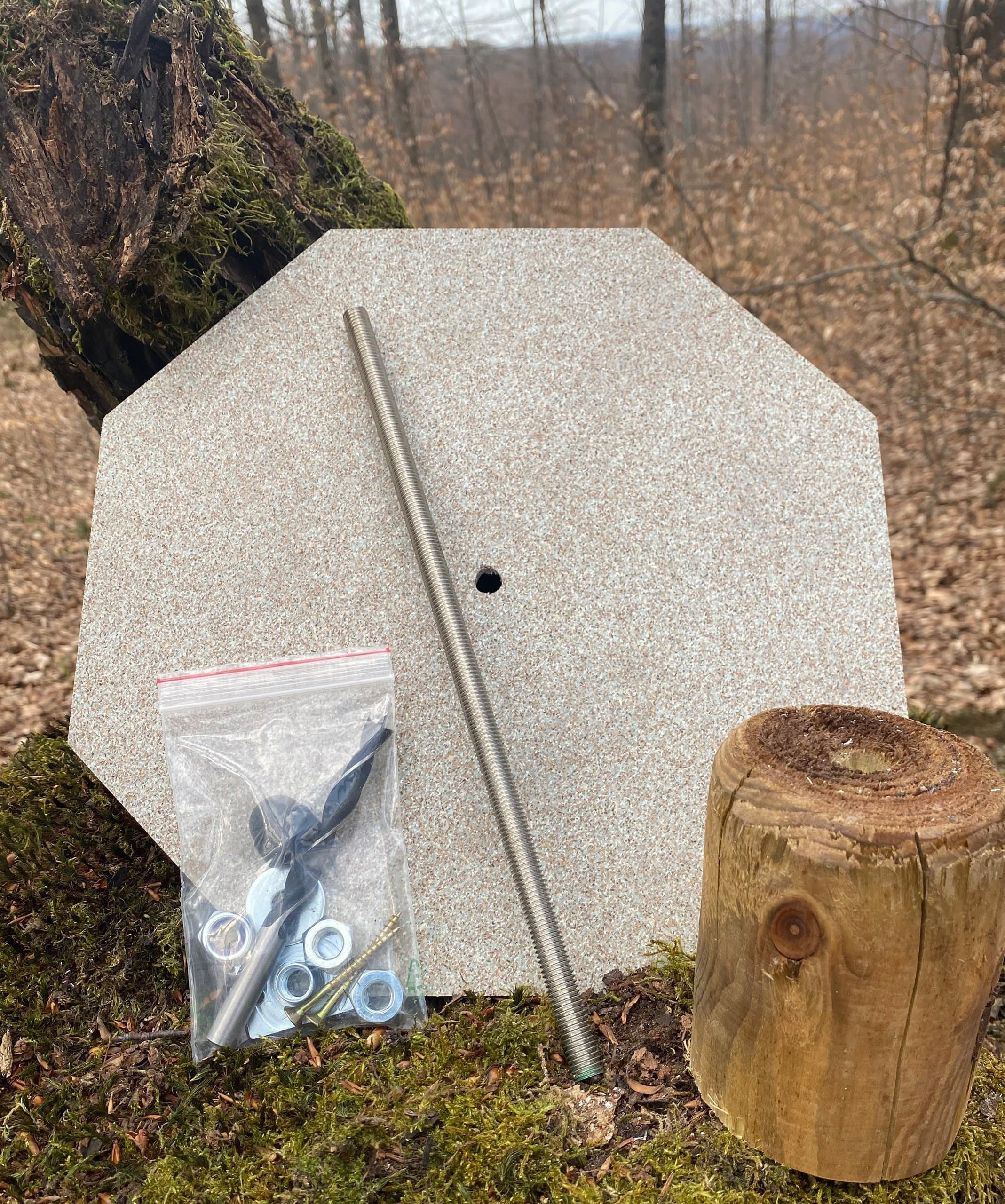 Wildlutscher Befestigungsset für Lecksteine