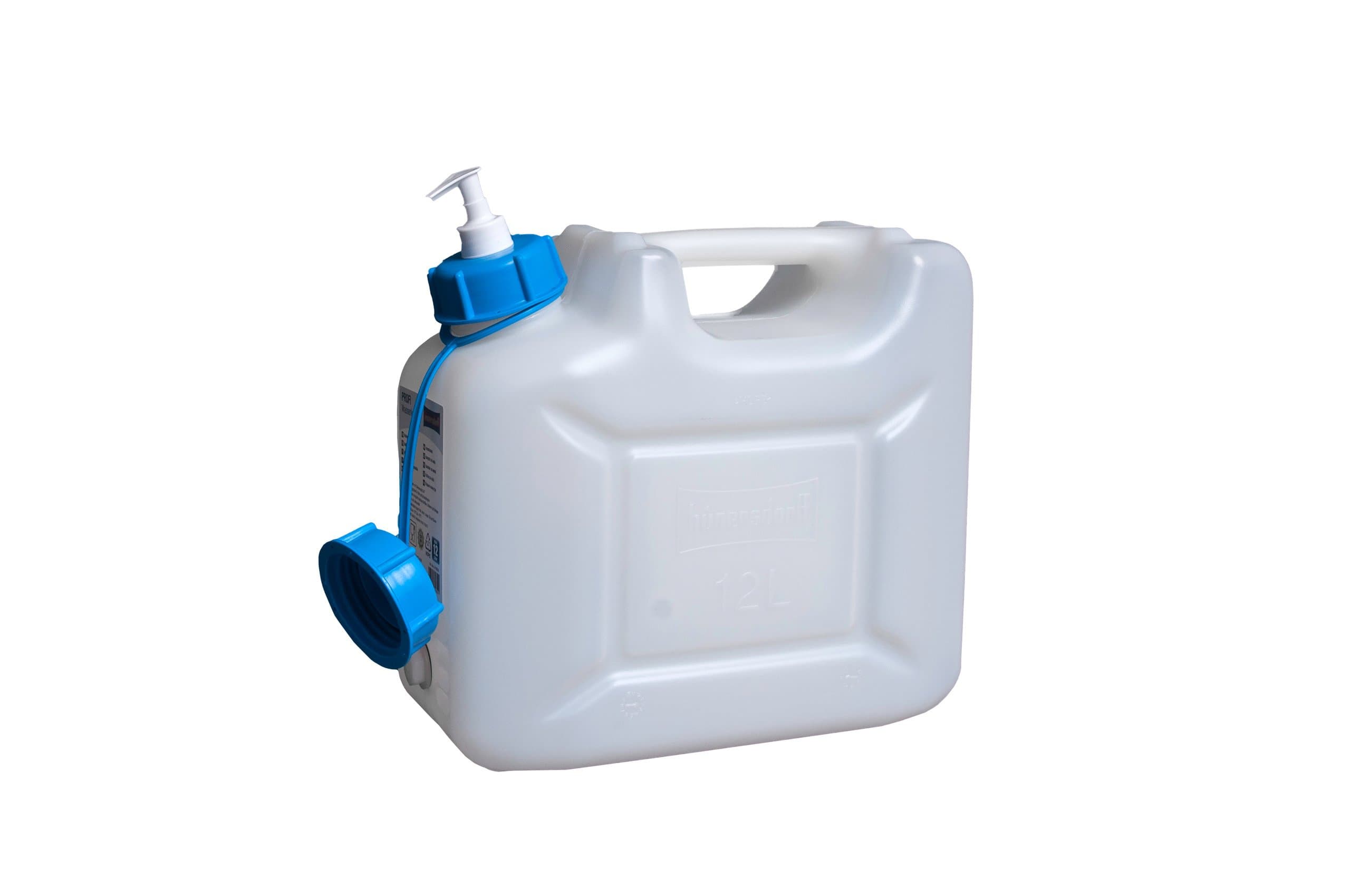 Hünersdorff Wasserkanister Profi 12 l mit Pumpspender