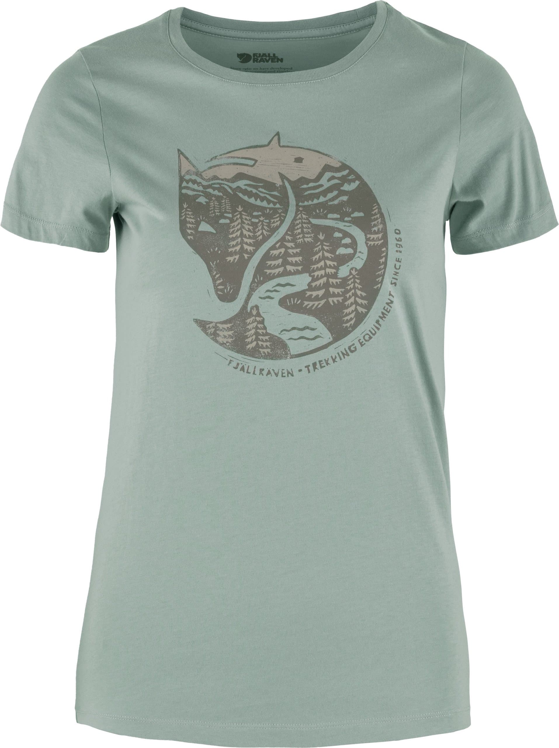 Fjällräven Damen-T-Shirt Arctic Fox Print
