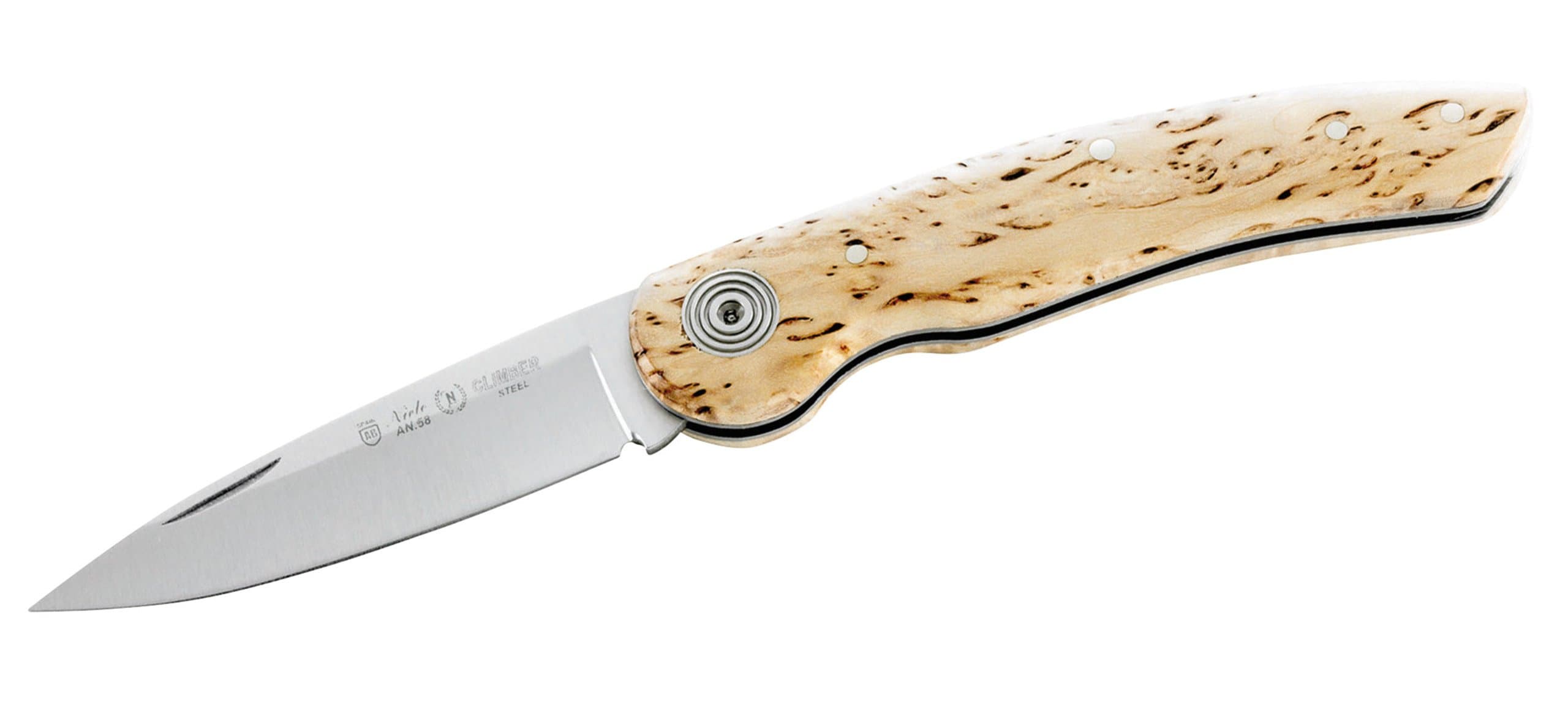 Nieto Taschenmesser Maserbirke