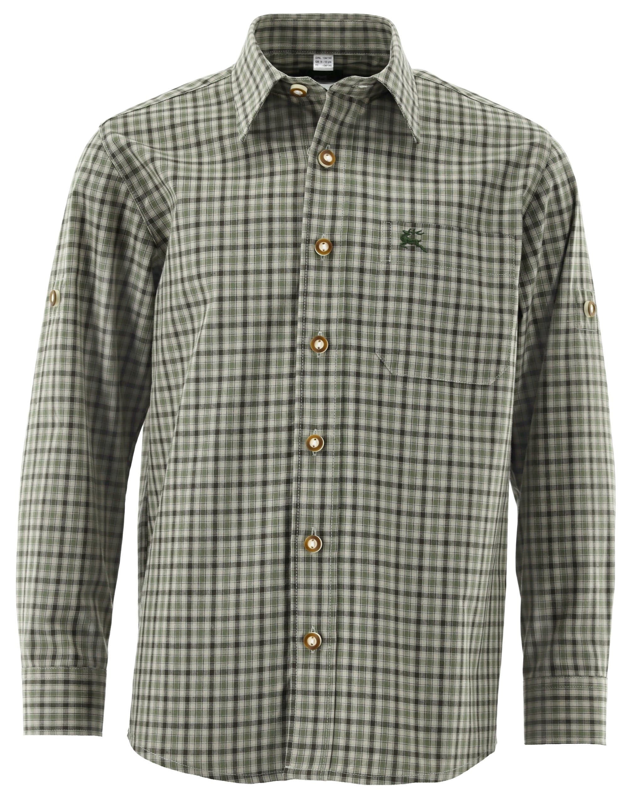 OS-Trachten Kinder-Langarmhemd