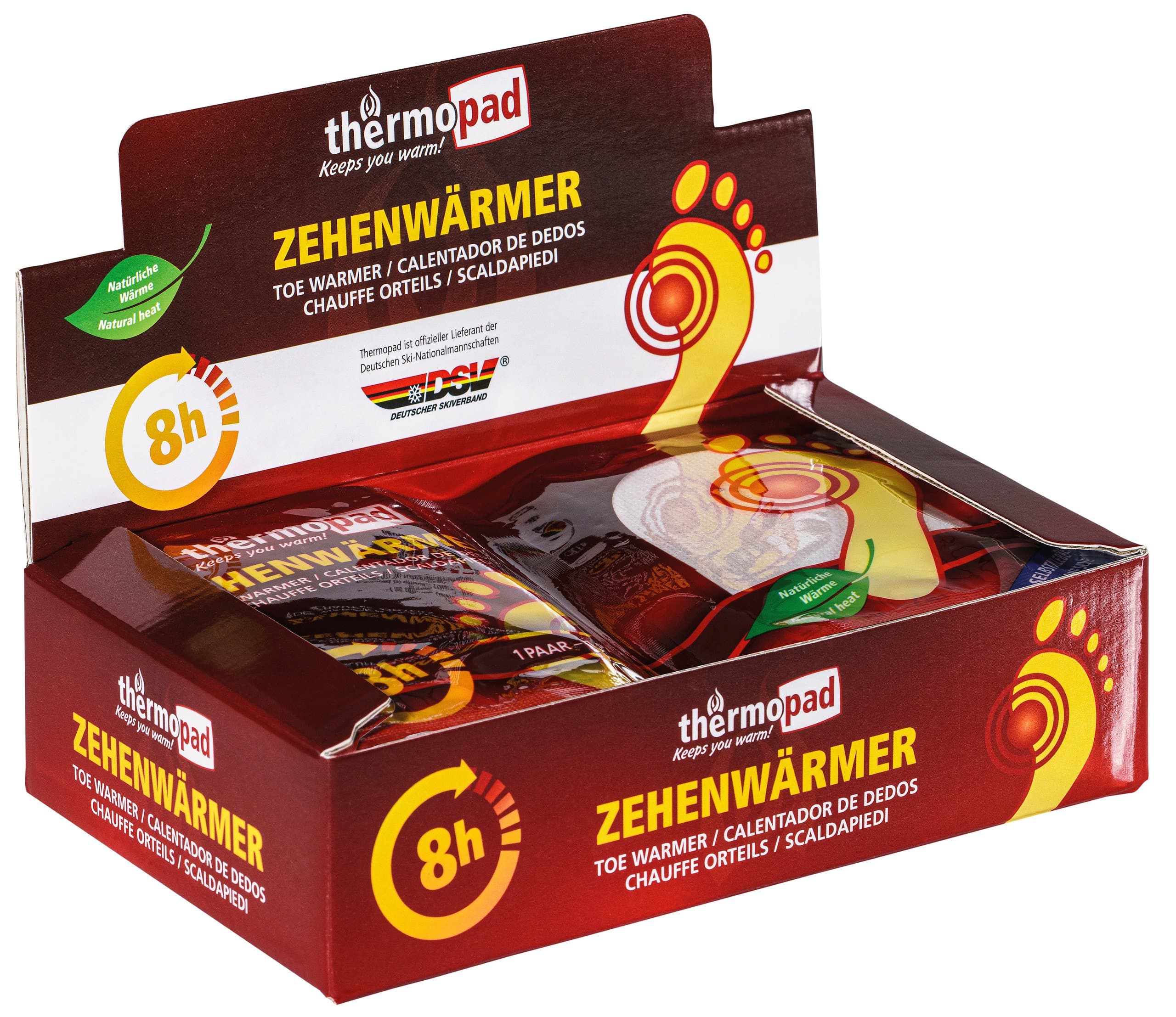 Thermopad Zehenwärmer