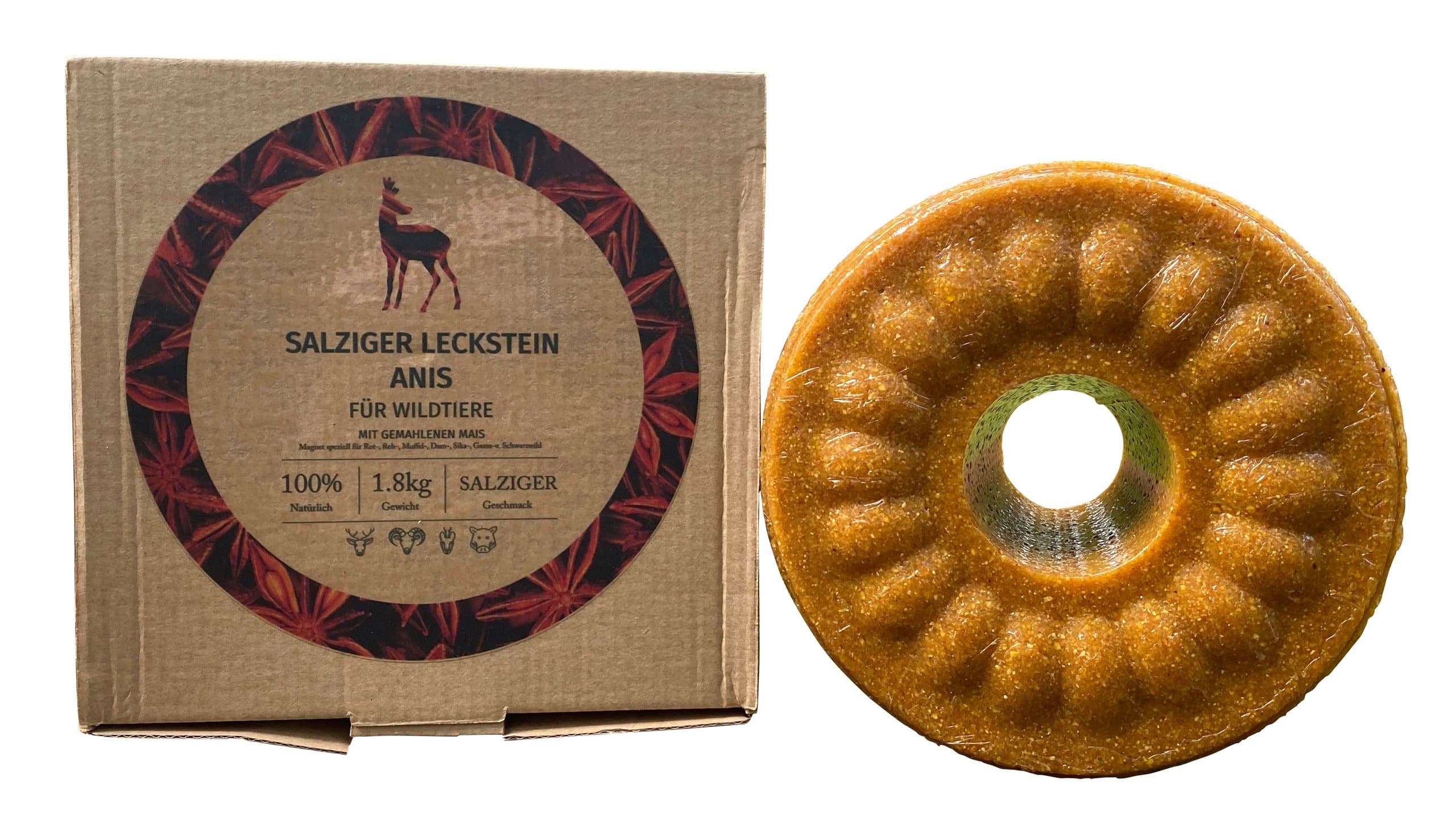 Wildlutscher Spezial-Leckstein Anis