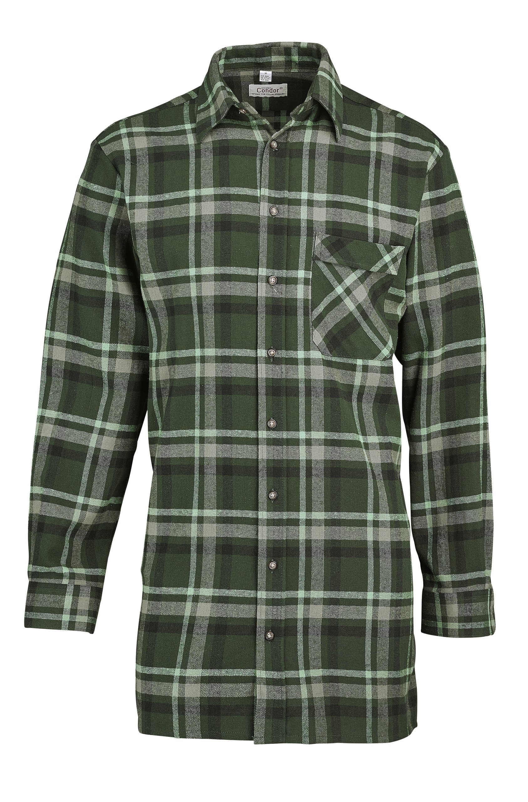 Condor Langarmhemd Flanell 90 cm