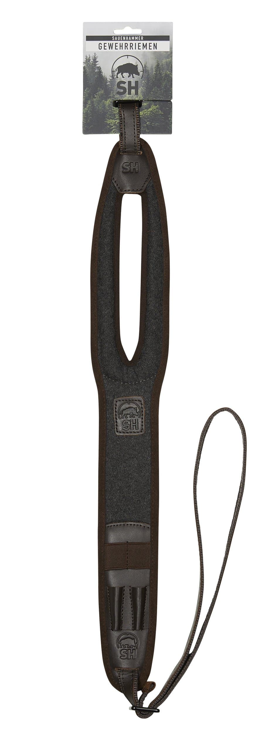 Sauenhammer Gewehrriemen Loden
