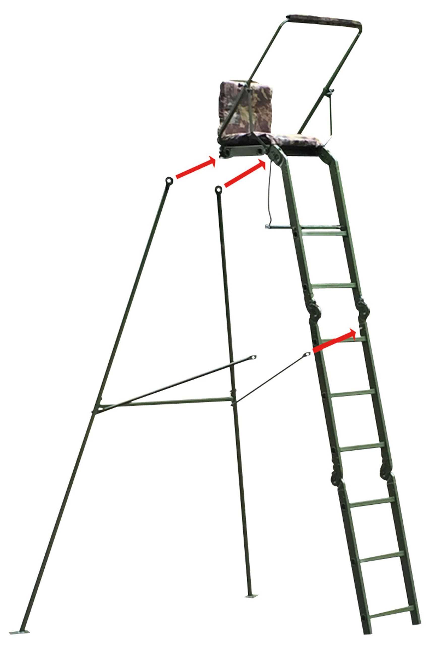 Berger & Schröter Gestell für Ansitzleiter