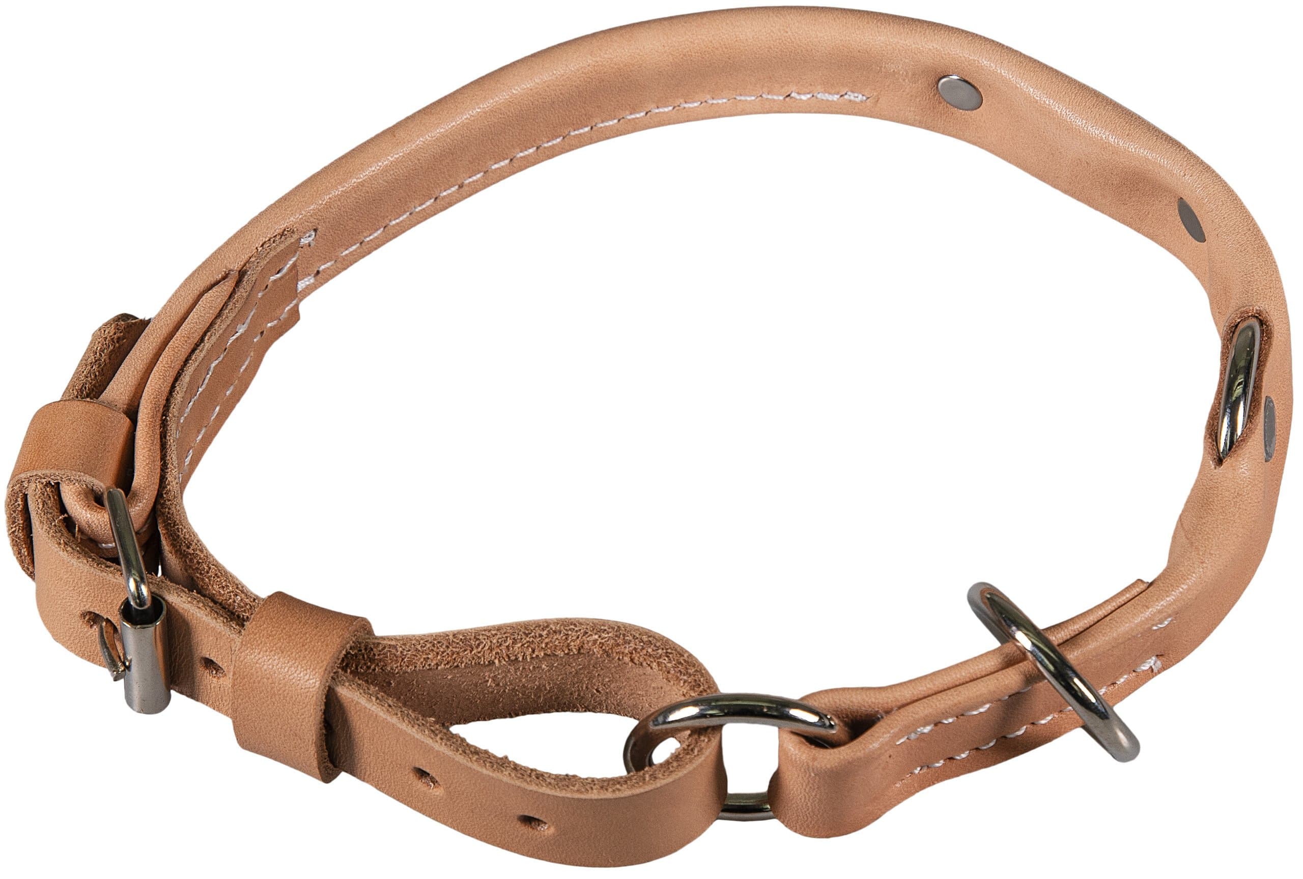 Leder-Zughalsband