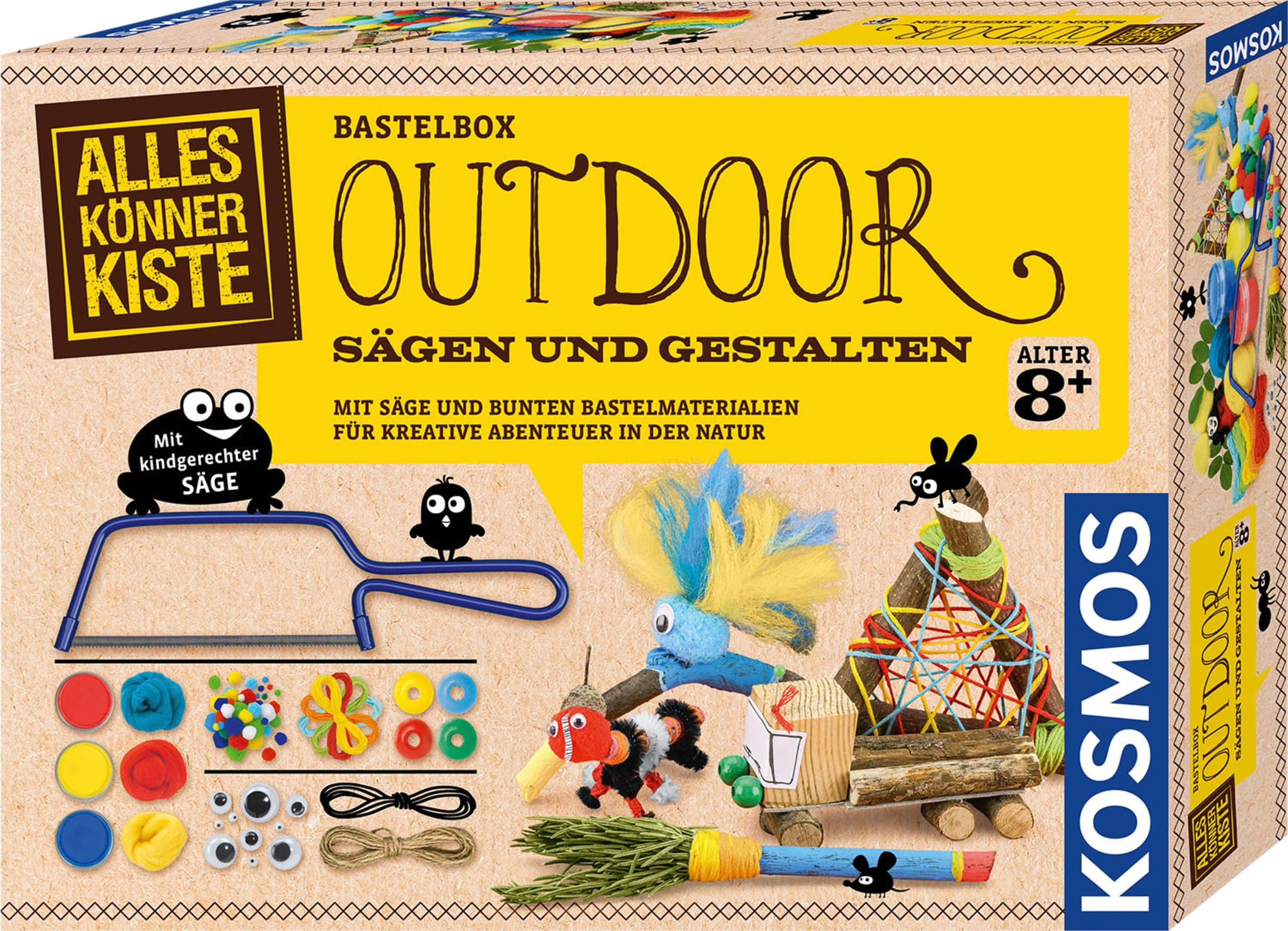 Bastelbox Outdoor – Sägen und Gestalten