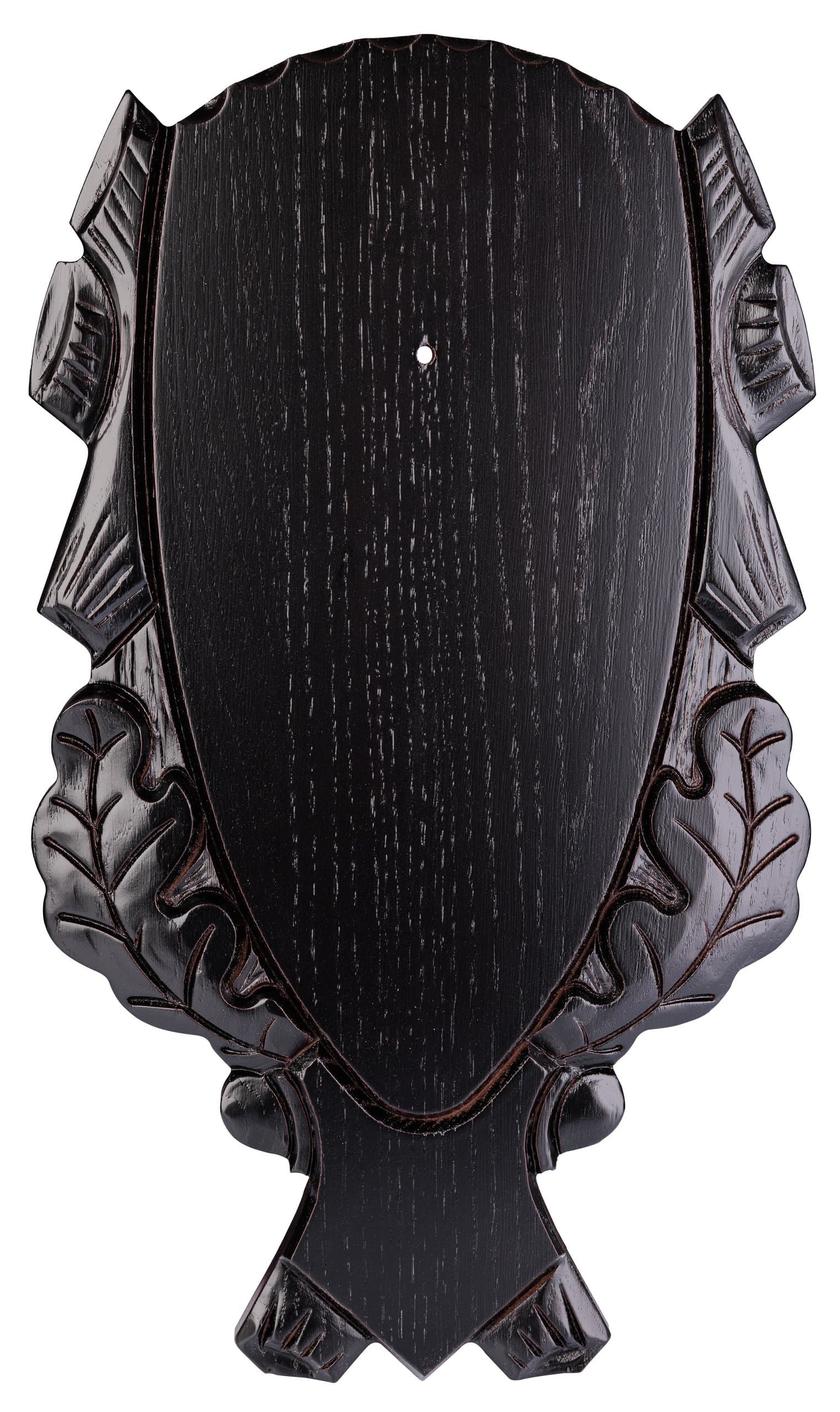 Hirschschild Eiche geschnitzt dunkel