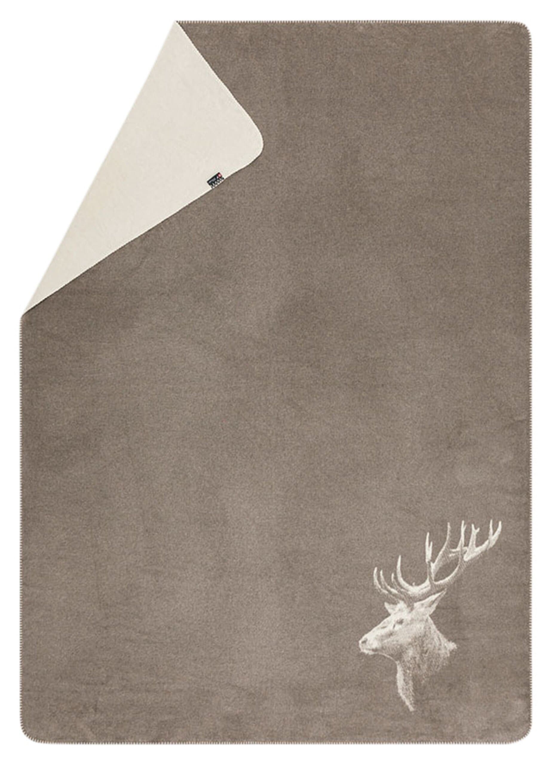 David Fussenegger Wohndecke Savona Hirschkopf