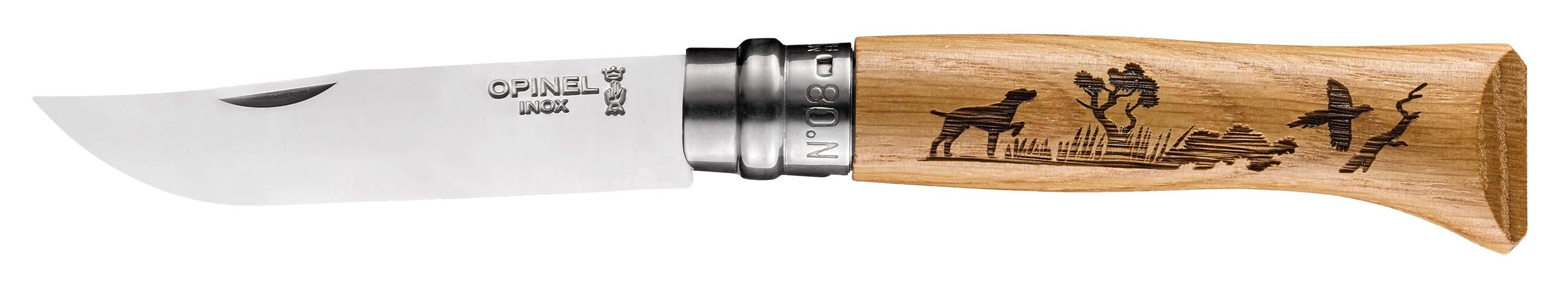 Opinel Messer Nr. 8 Animalia Hund