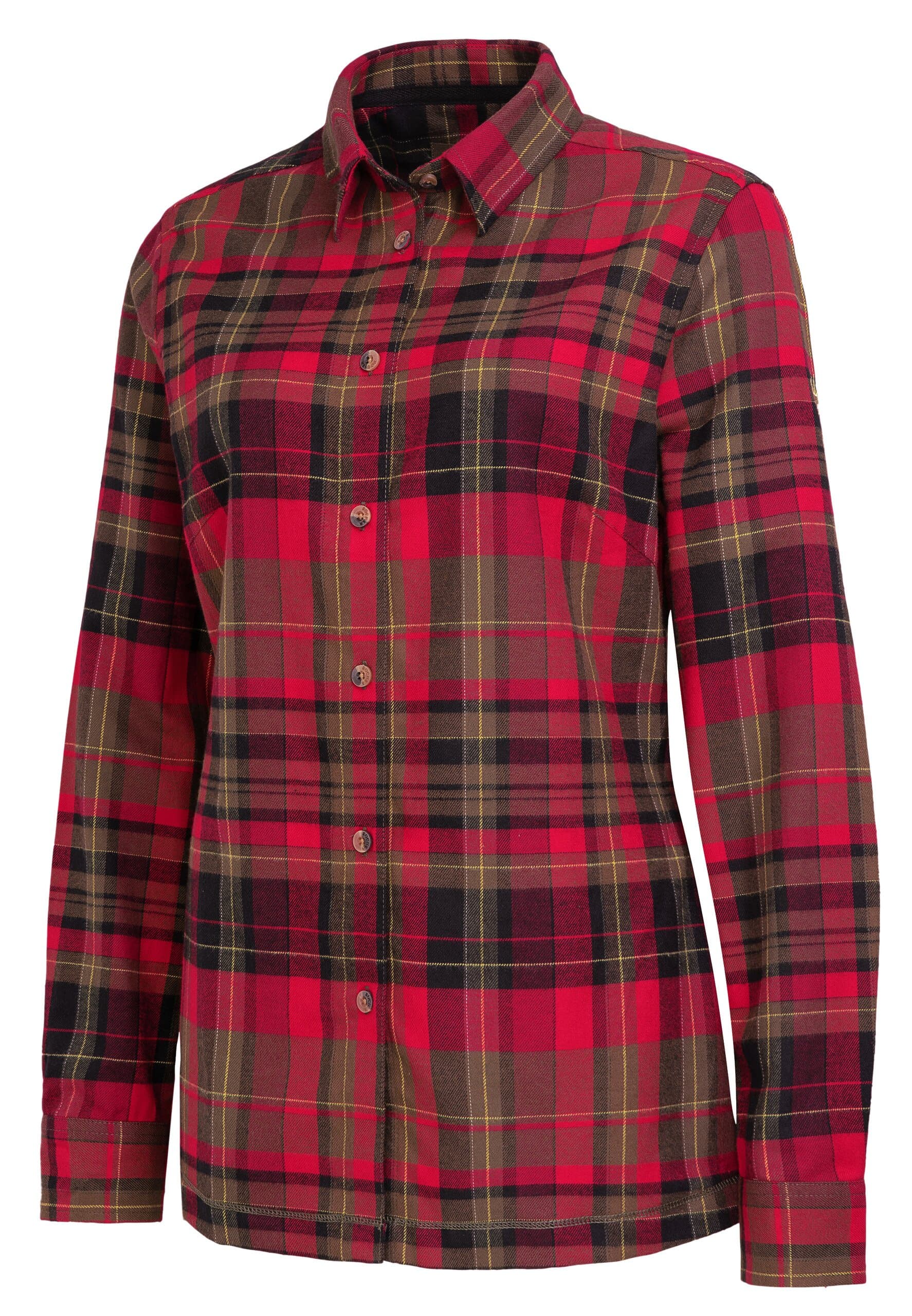 Böcker Langarmbluse Flanell Holla