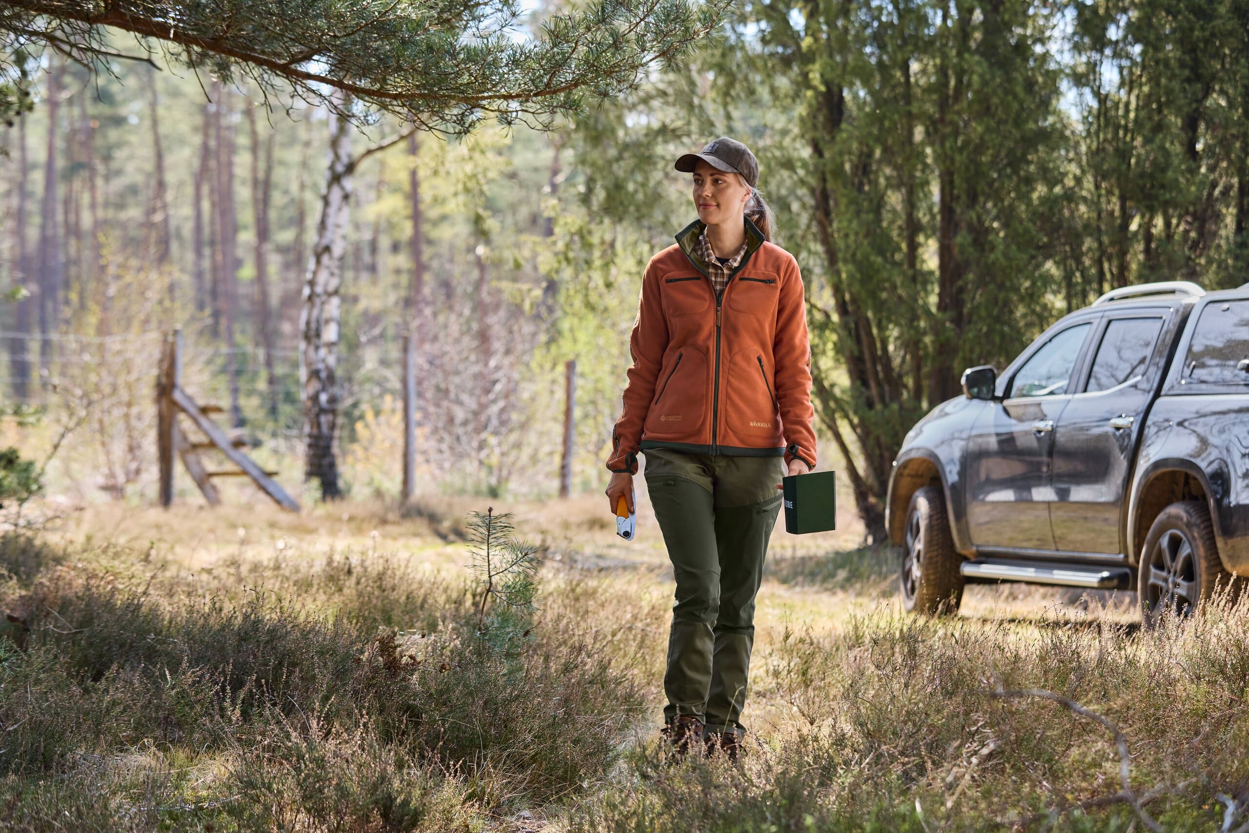 Härkila Fleecejacke Kamko, wendbar