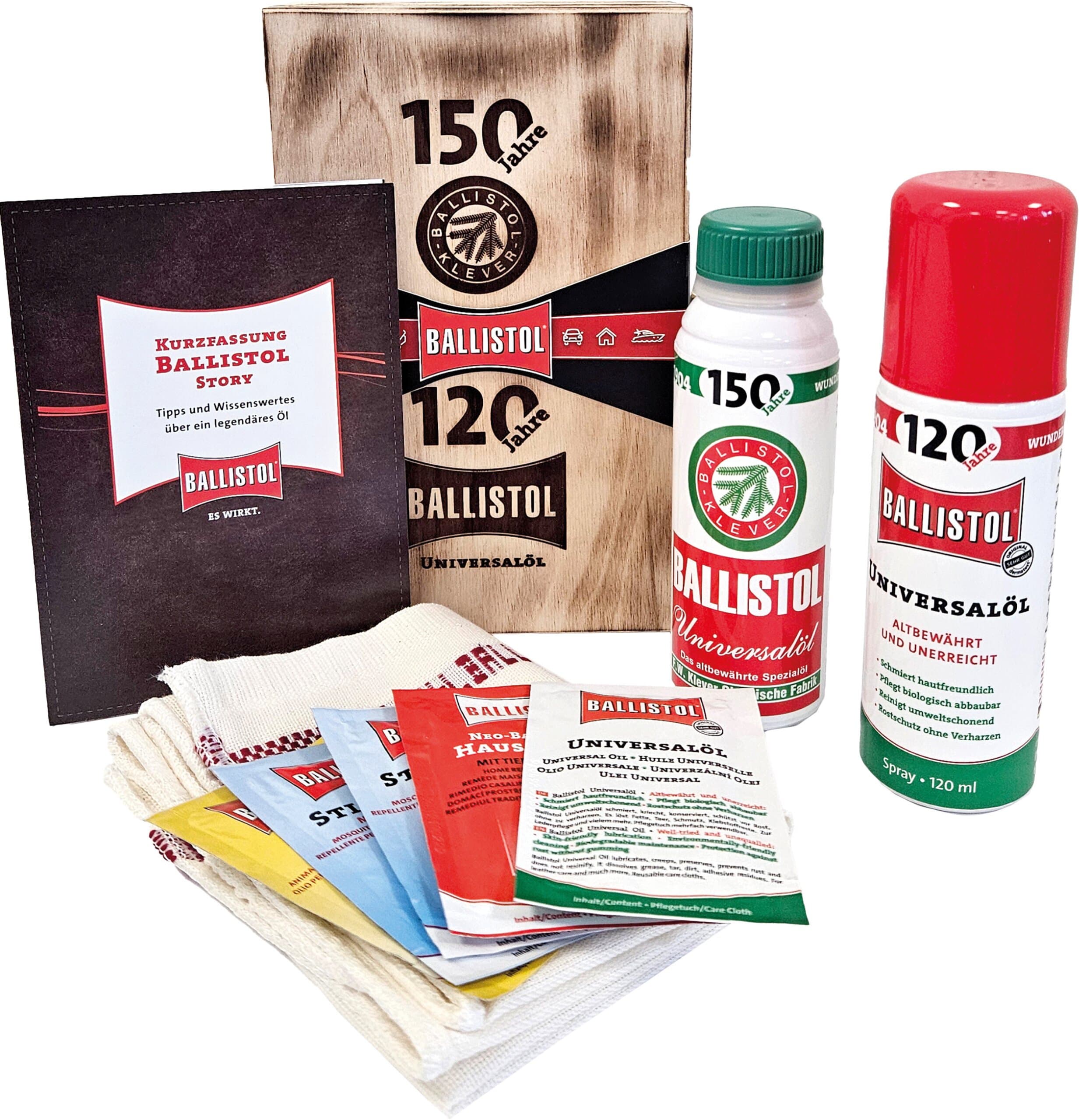 Ballistol Universalöl-Set in Jubiläumsbox