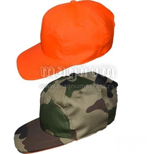 Percussion Reversible Lovački Kačket Kamuflažni Narandžasti - Magnum
