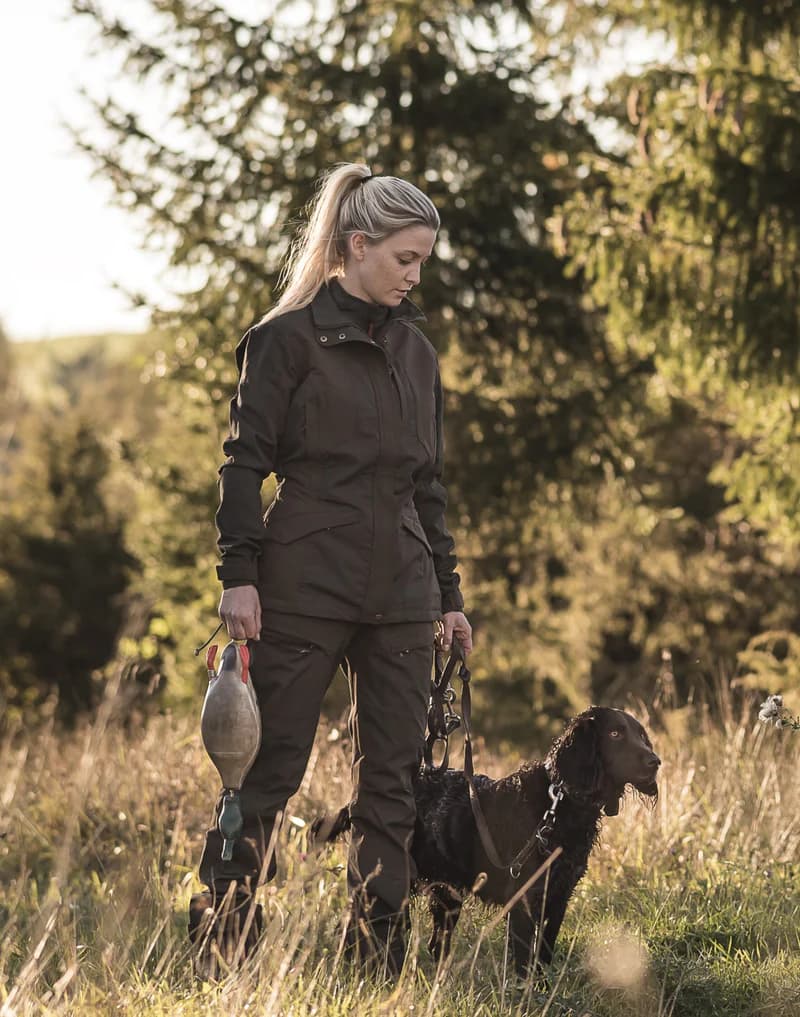 Deerhunter Lady Ann Lovačke Pantalone Zelene - Trim Fox thumbnail 3
